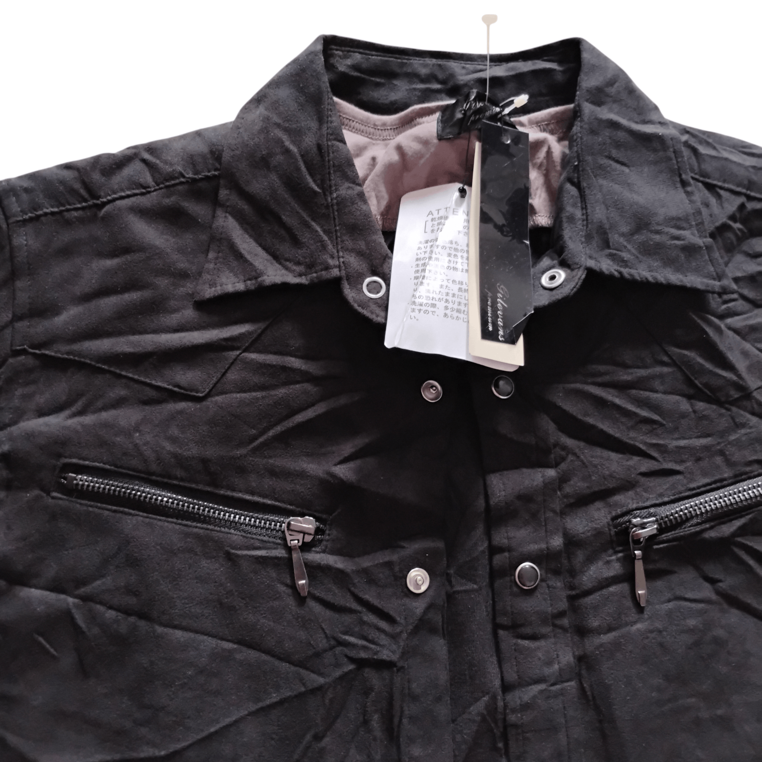 Japanese Brand BNWT Japanese Brand Gilevans Layered Western Button Shirts Size US M / EU 48-50 / 2 - 4 Thumbnail