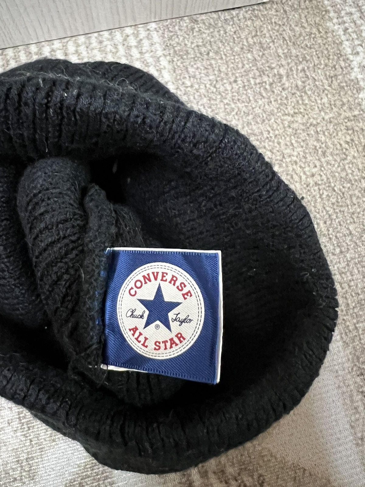 Converse Vintage Converse Big Logo Beanie Hats Size ONE SIZE - 6 Thumbnail