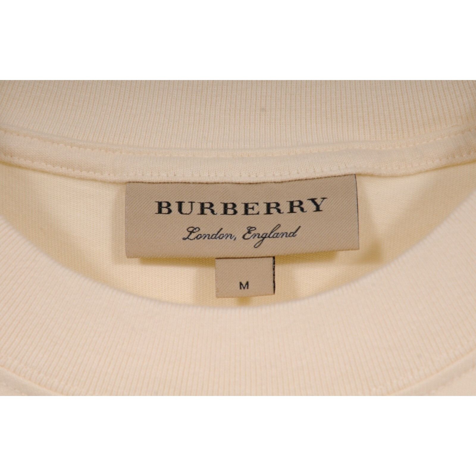 Burberry Deliveries For Burberry T Shirt Cream Size US M / EU 48-50 / 2 - 4 Thumbnail
