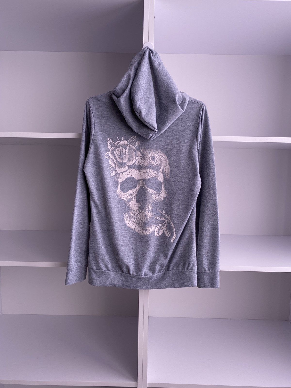 Vintage Vintage Women’s Ed Hardy Style Hoodie Size XL / US 12-14 / IT 48-50 - 7 Thumbnail