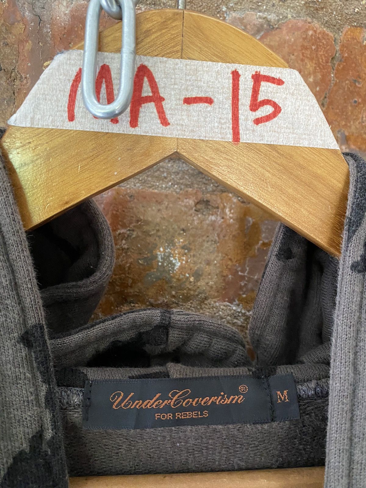 Undercover UNDERCOVER AW02 Witches Cell era 'cow' all over print hoodie Size US M / EU 48-50 / 2 - 12 Thumbnail