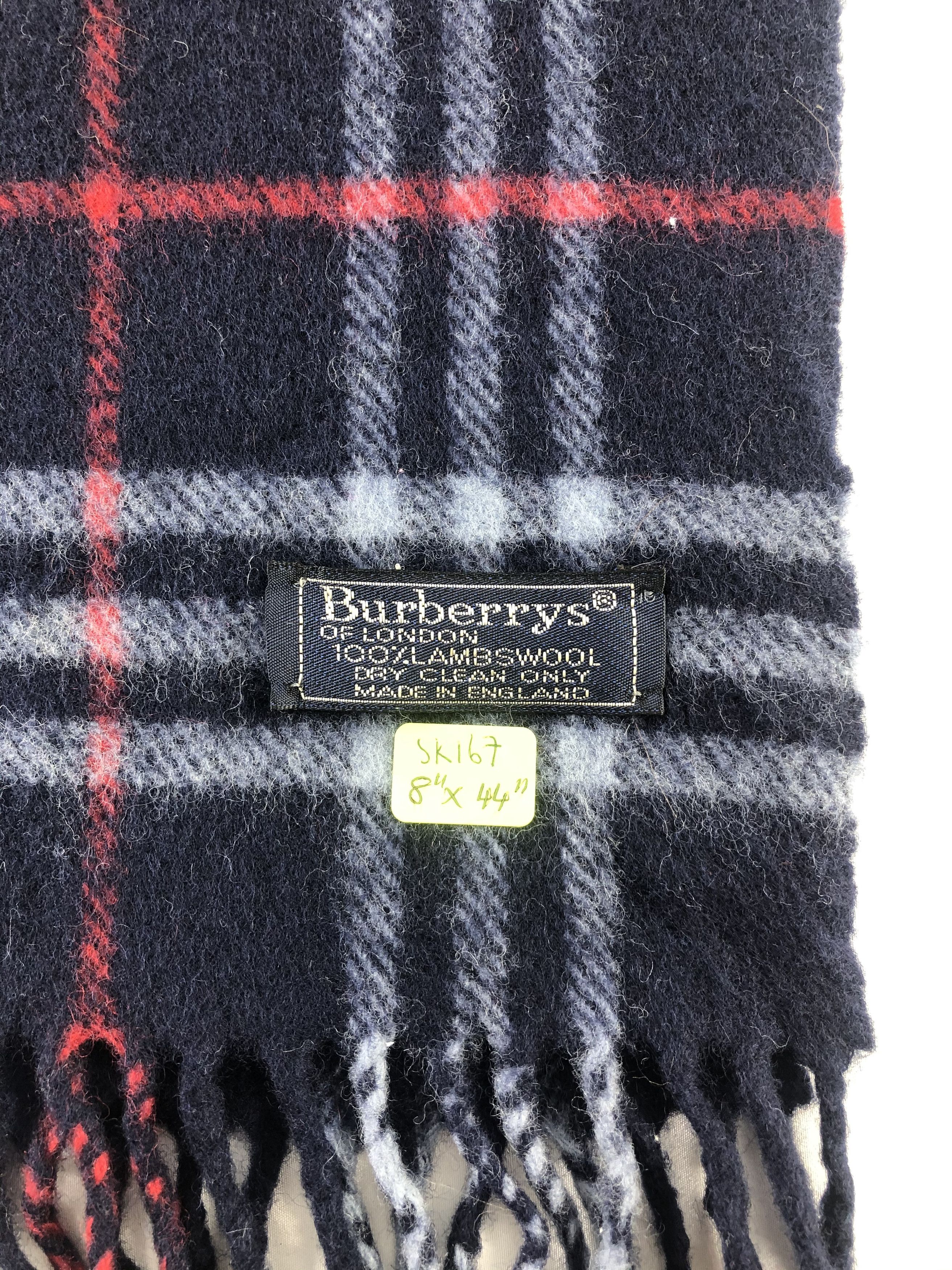 Burberry Burberrys Scarf / Muffler / Neckwear Size ONE SIZE - 4 Thumbnail