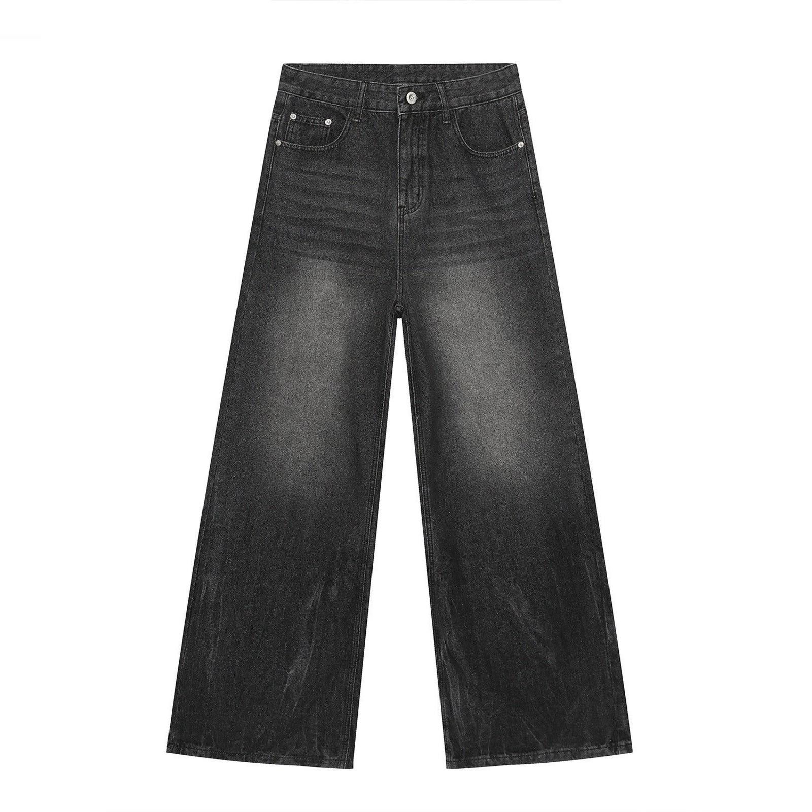 Vintage Baggy Wide Leg Denim Jeans Size US 30 / EU 46 - 6 Thumbnail
