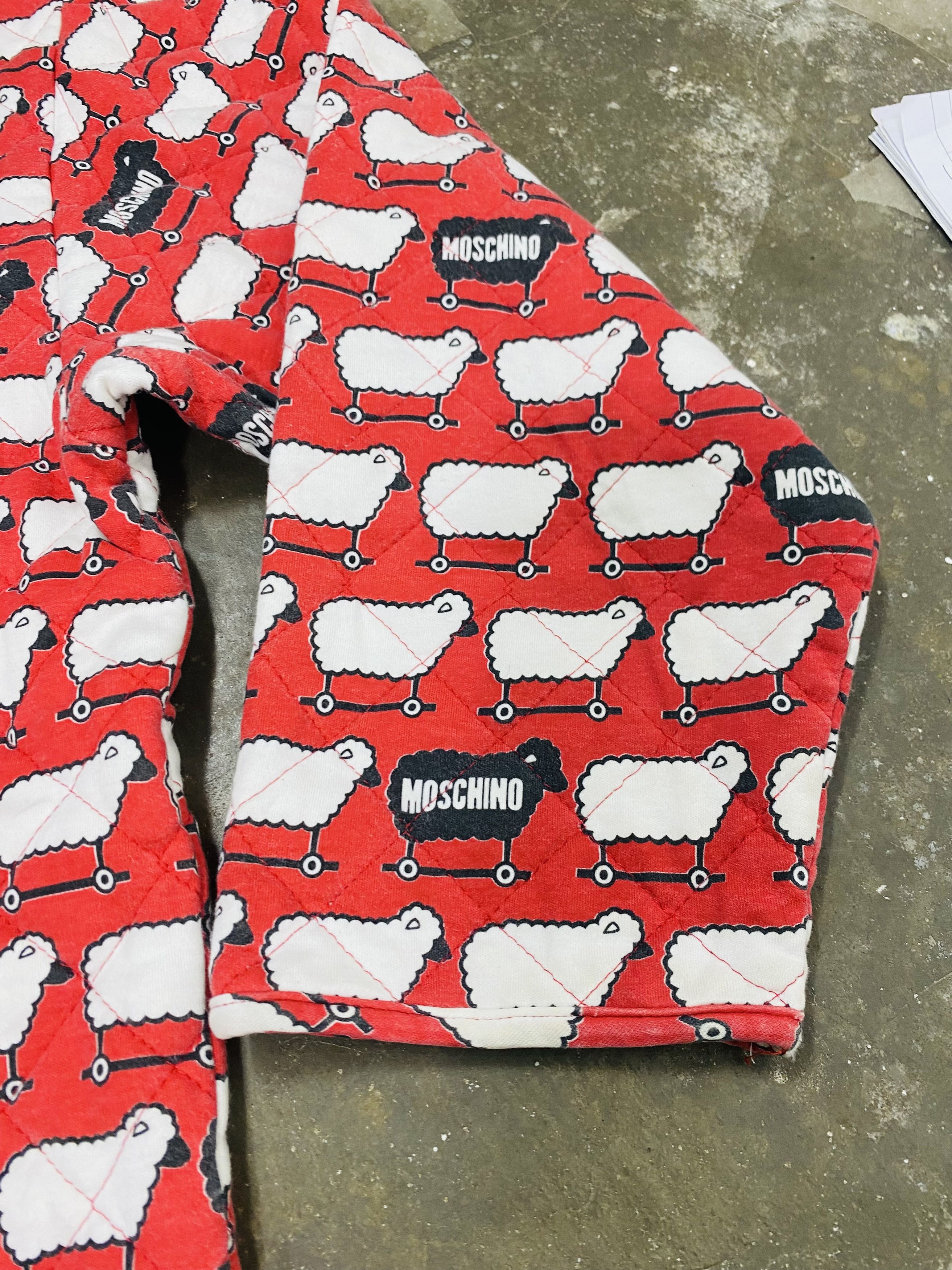 Moschino A13 Moschino Lingerie Full Print Sleepy Quilted Jacket Size L / US 10 / IT 46 - 5 Thumbnail