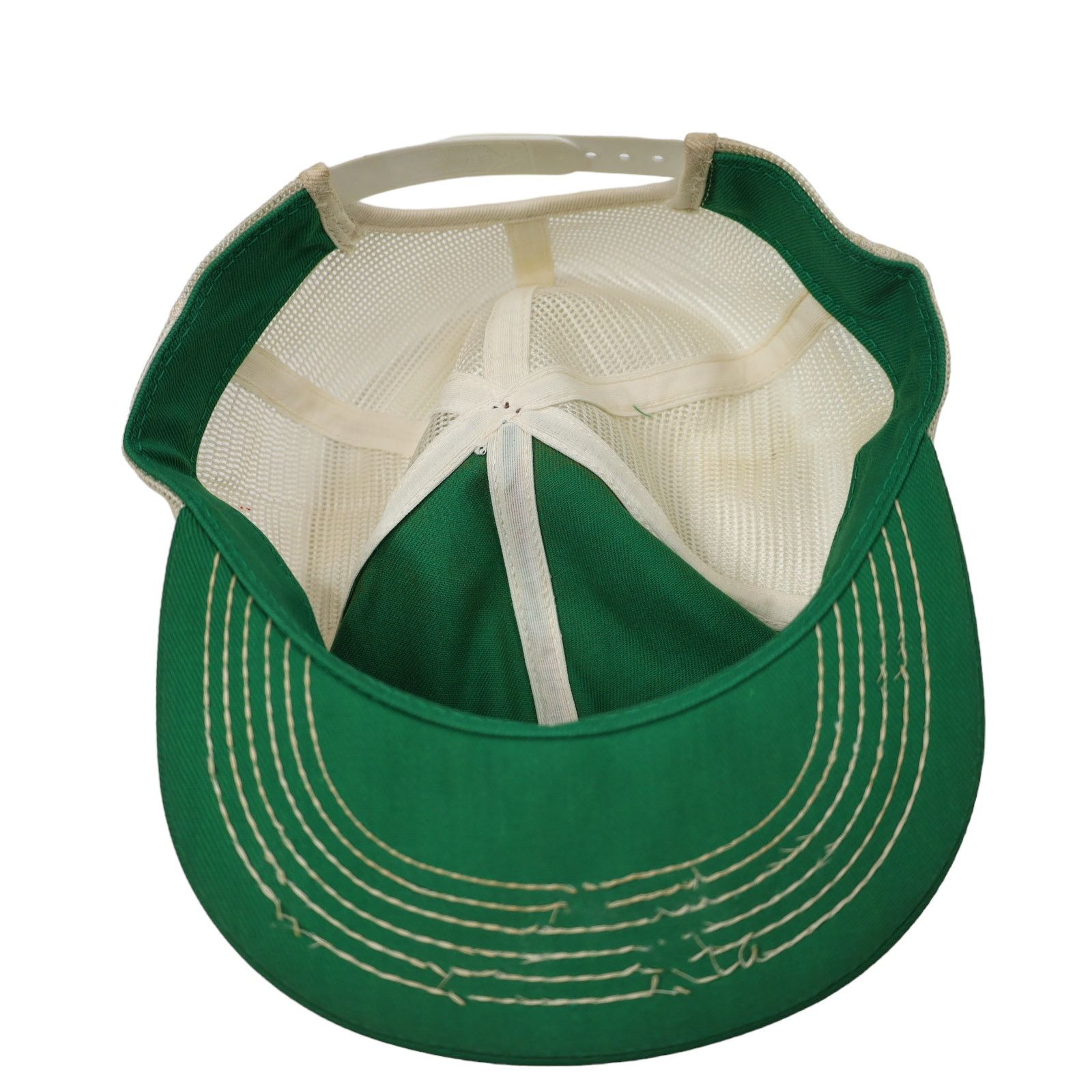 Vintage Vintage K-Products Crowley Grains Patch Mesh Snapback Hat Size ONE SIZE - 6 Thumbnail