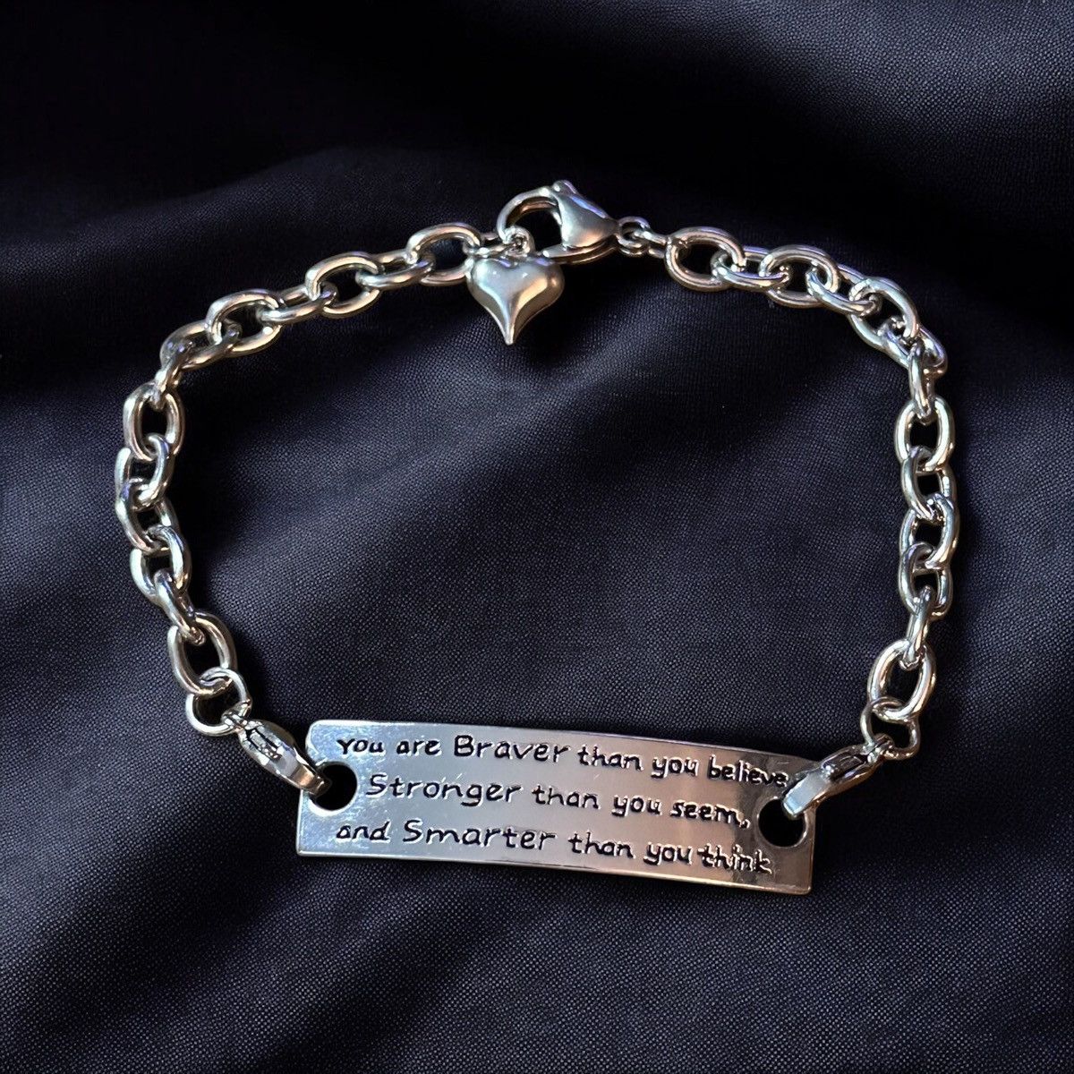 Other You are braver than you believe inspiration bracelet Size ONE SIZE - 1 Thumbnail