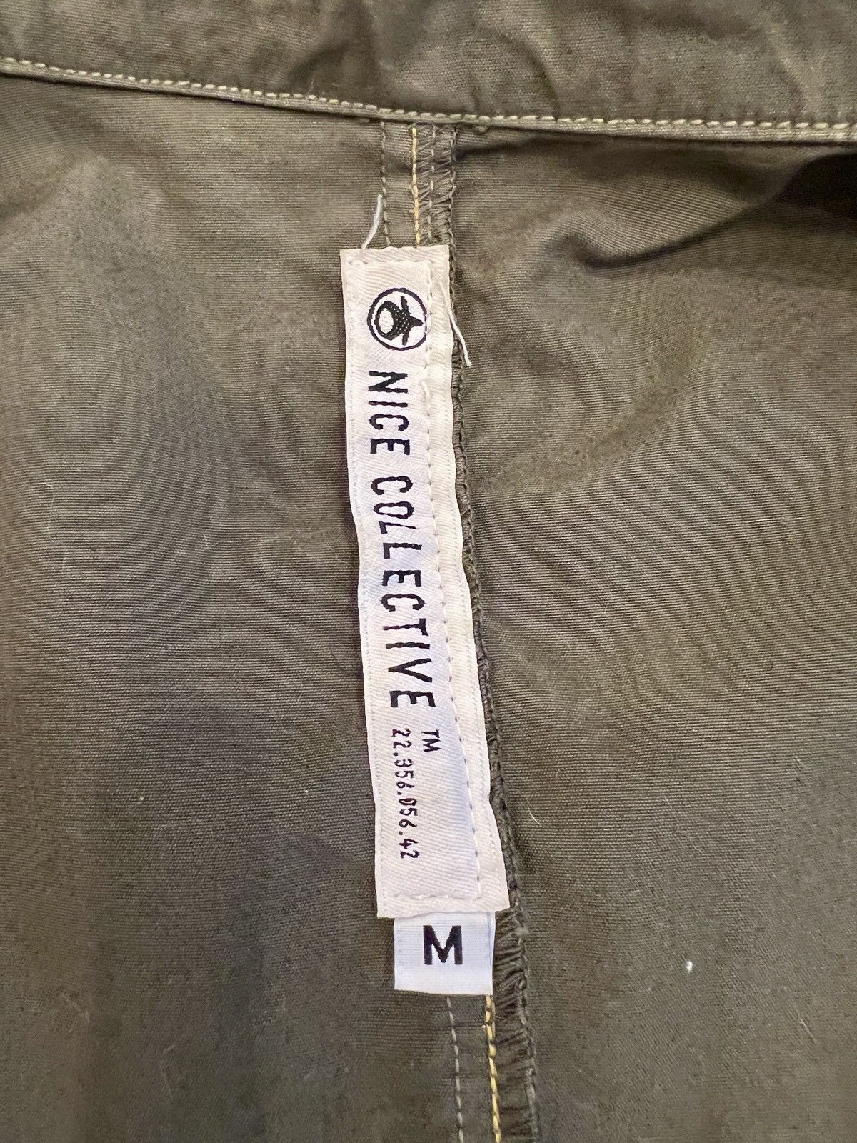 Nice Collective Nice Collective Olive light weight military jacket y2k Size US M / EU 48-50 / 2 - 9 Thumbnail