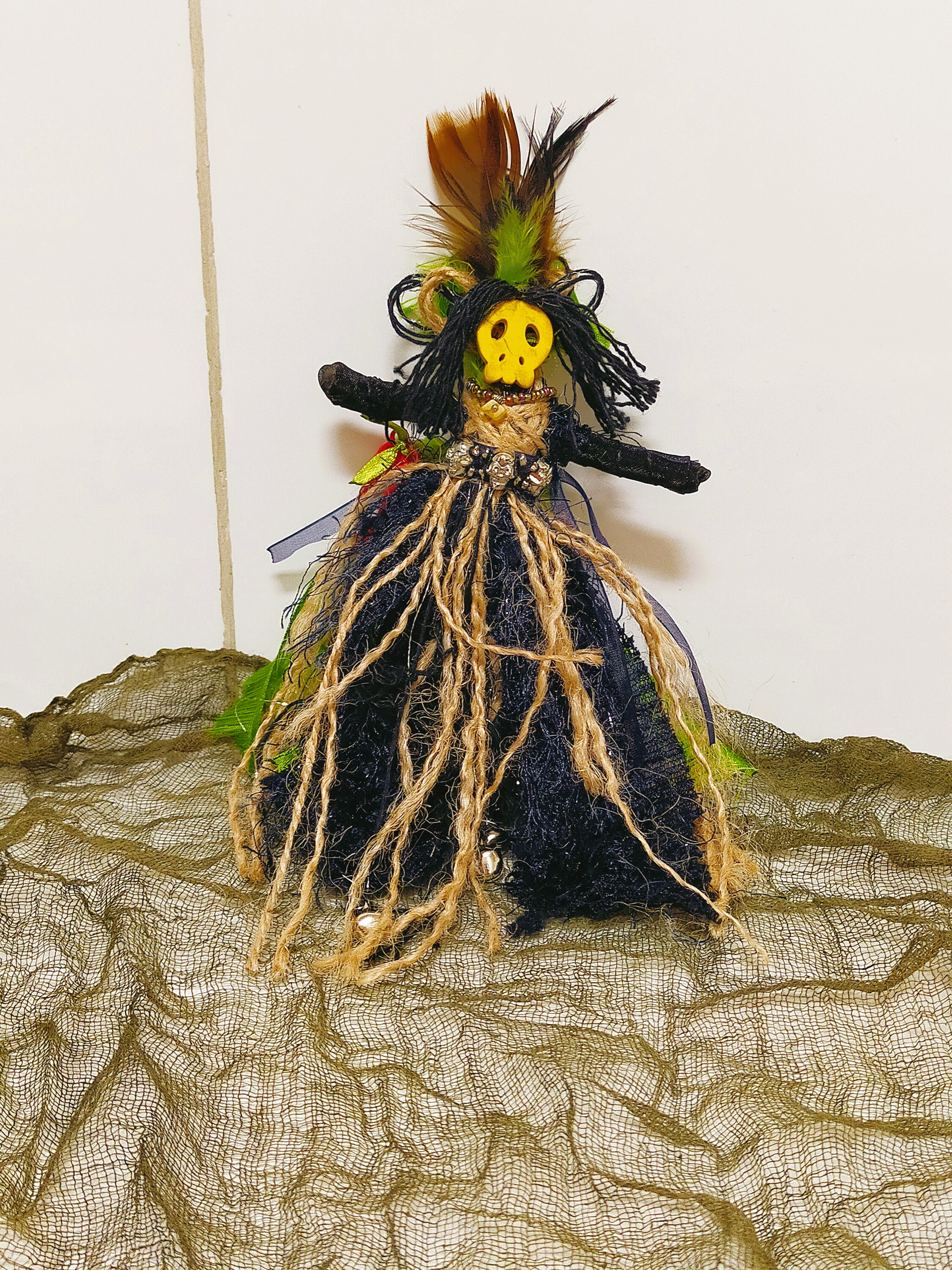 Other Voodoo Doll Luck Spirit Doll Poppet Talisman Vintage design Size ONE SIZE - 4 Thumbnail