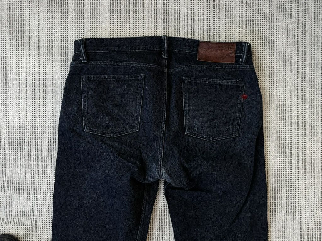 Naked & Famous Made in Japan MIJ7 Yahan Midnight Weird Guy Selvedge Denim Size US 34 / EU 50 - 7 Thumbnail