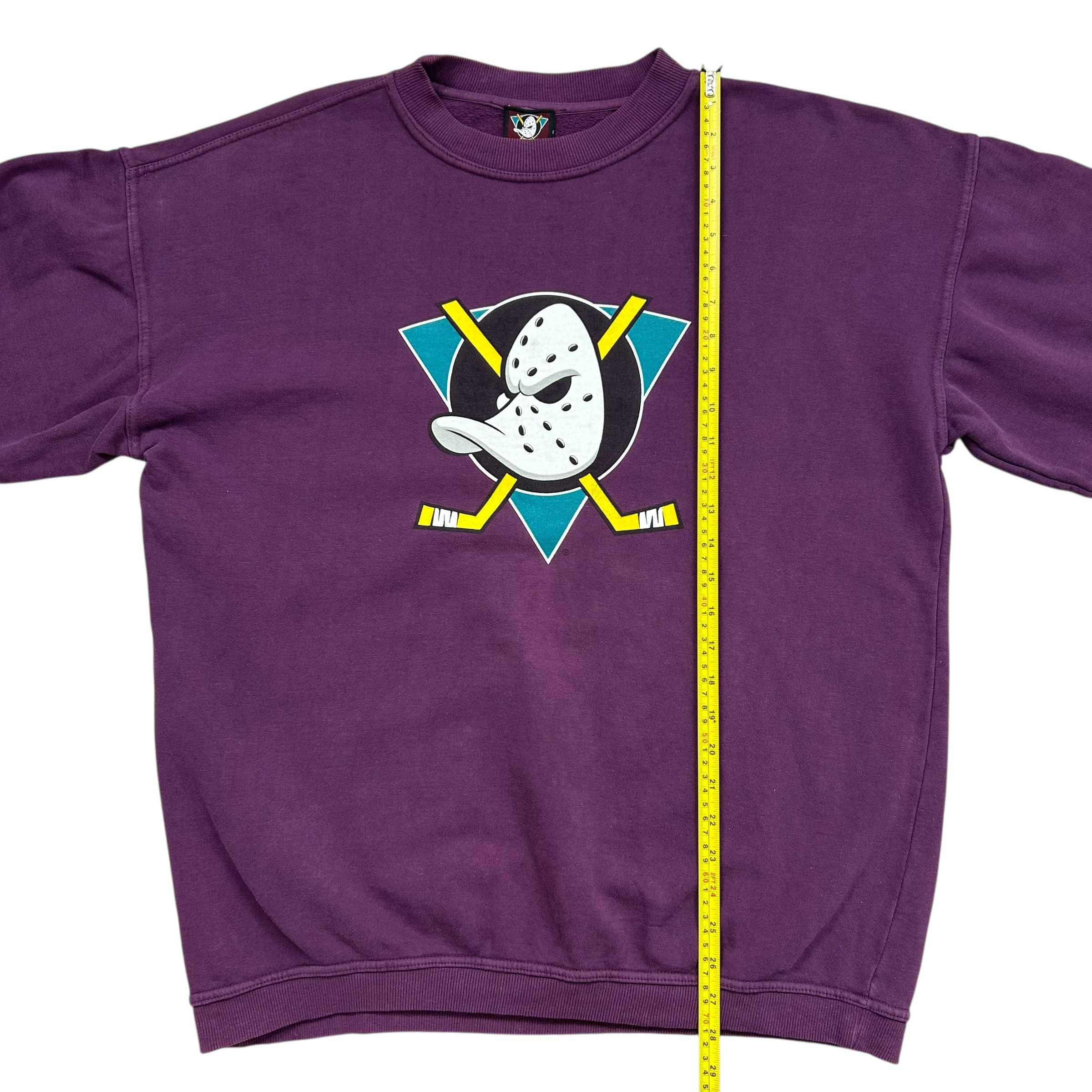NHL VTG 90s ANAHEIM MIGHTY DUCKS LOGO OFFICIAL SWEATSHIRT L Size US L / EU 52-54 / 3 - 6 Thumbnail