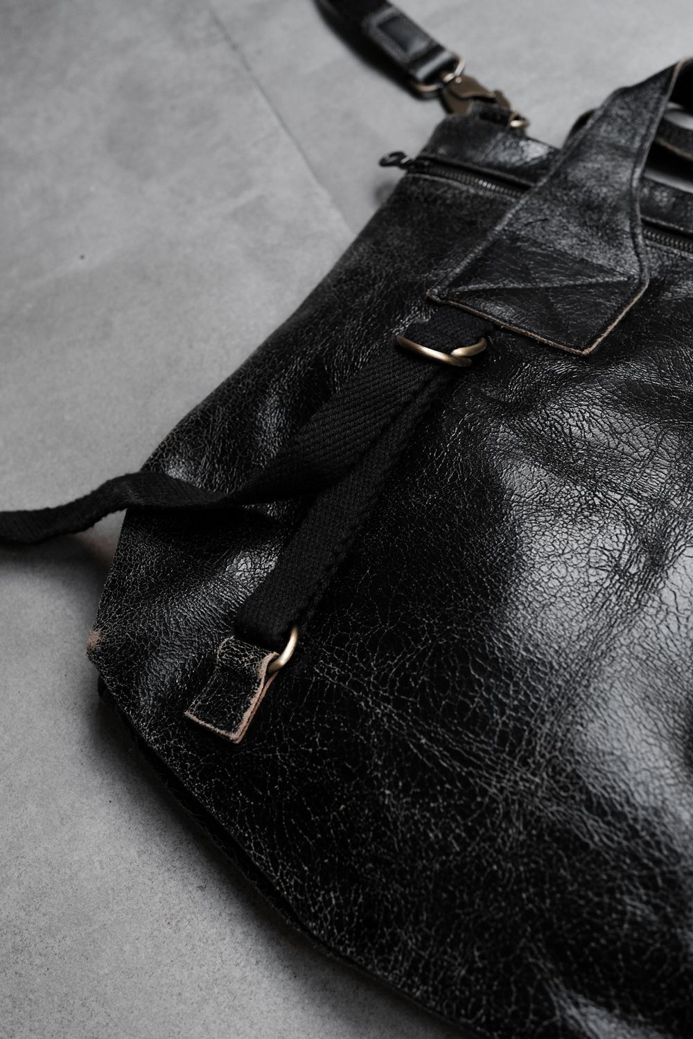 Jas MB Jas-M.B. Leather Shoulder / Hand Bag -Black Size ONE SIZE - 3 Thumbnail
