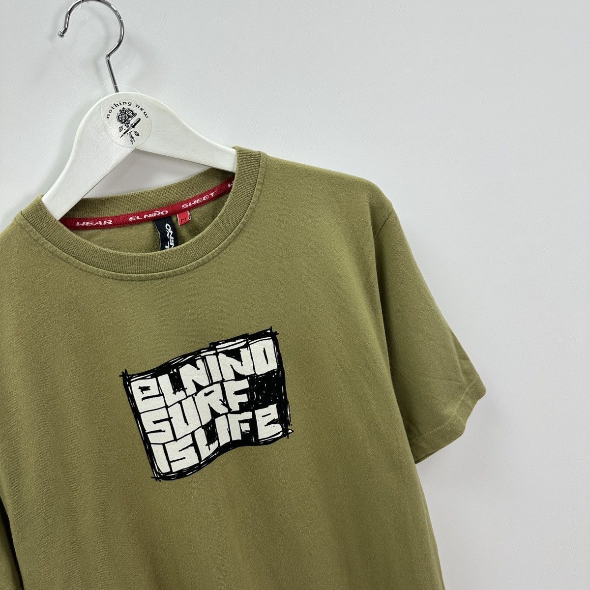 Vintage Vintage 00s El Nino Surf is Life surfing tee y2k hype rare Size US M / EU 48-50 / 2 - 6 Thumbnail