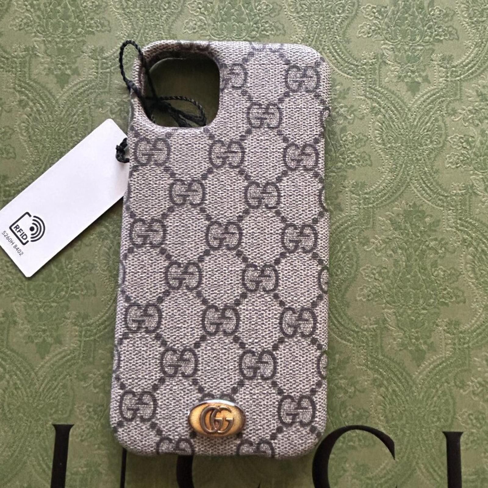Gucci NWT GUCCI iPhone 14 plus case 753612 Size ONE SIZE - 1 Thumbnail