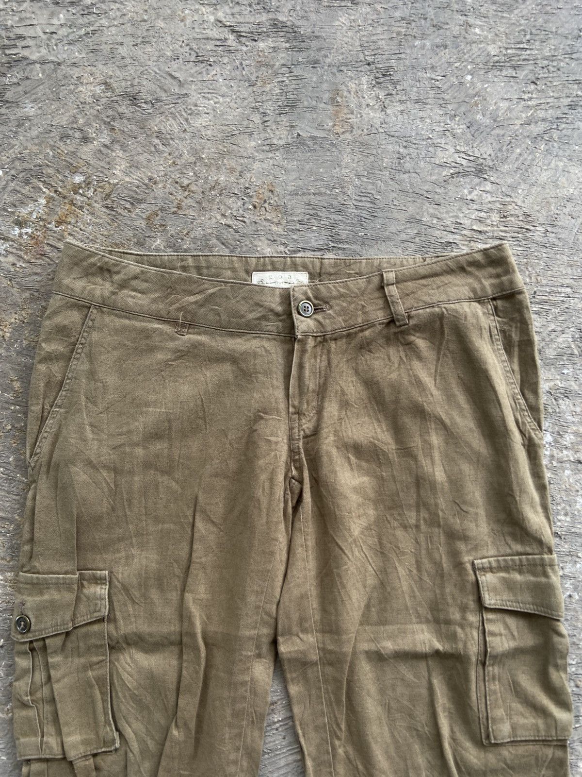 GOA 2000s GOA - Archive Cargo Cropped Pants Size 32" / US 10 / IT 46 - 3 Thumbnail