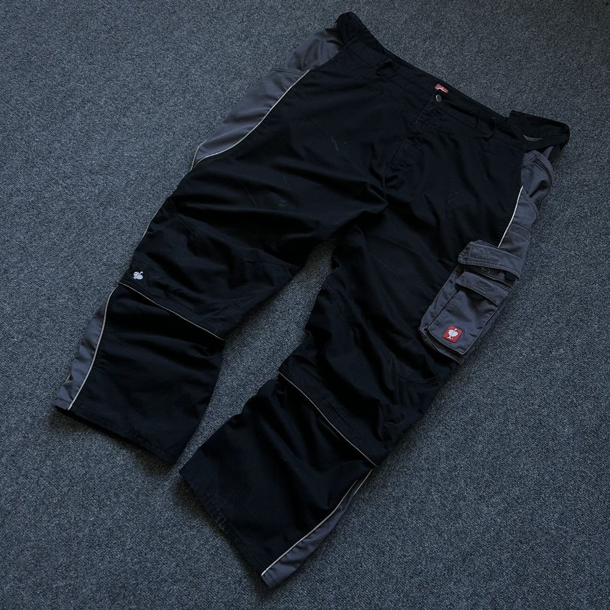 Carhartt VTG Engelbert Strauss Work Wear Pants W44xL32 Double Knee Size US 44 / EU 60 - 2 Thumbnail