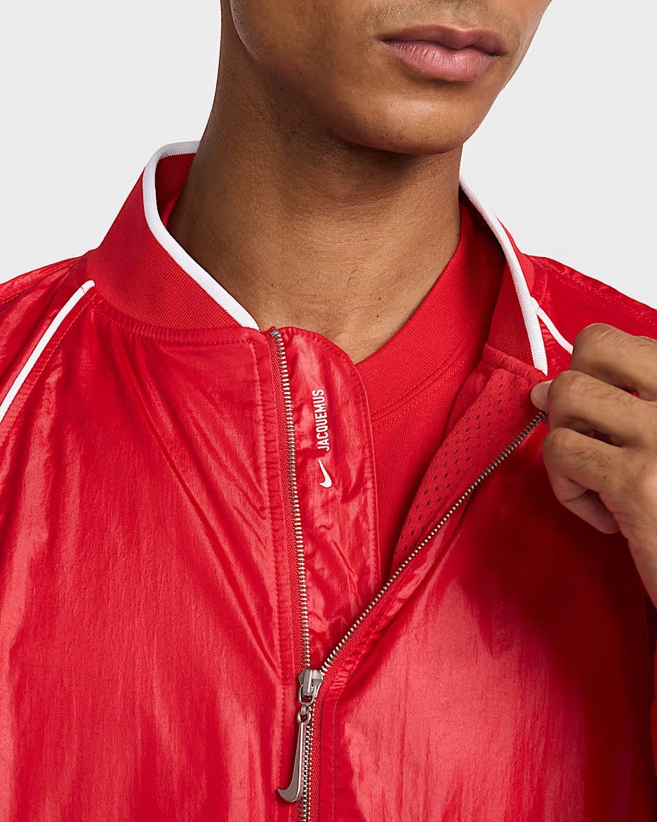 Nike Nike x Jacquemus Adult Unisex Track Jacket University Red Size US L / EU 52-54 / 3 - 3 Thumbnail