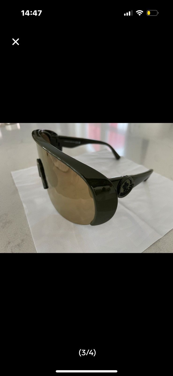 Moncler Moncler ski glases Size ONE SIZE - 3 Thumbnail