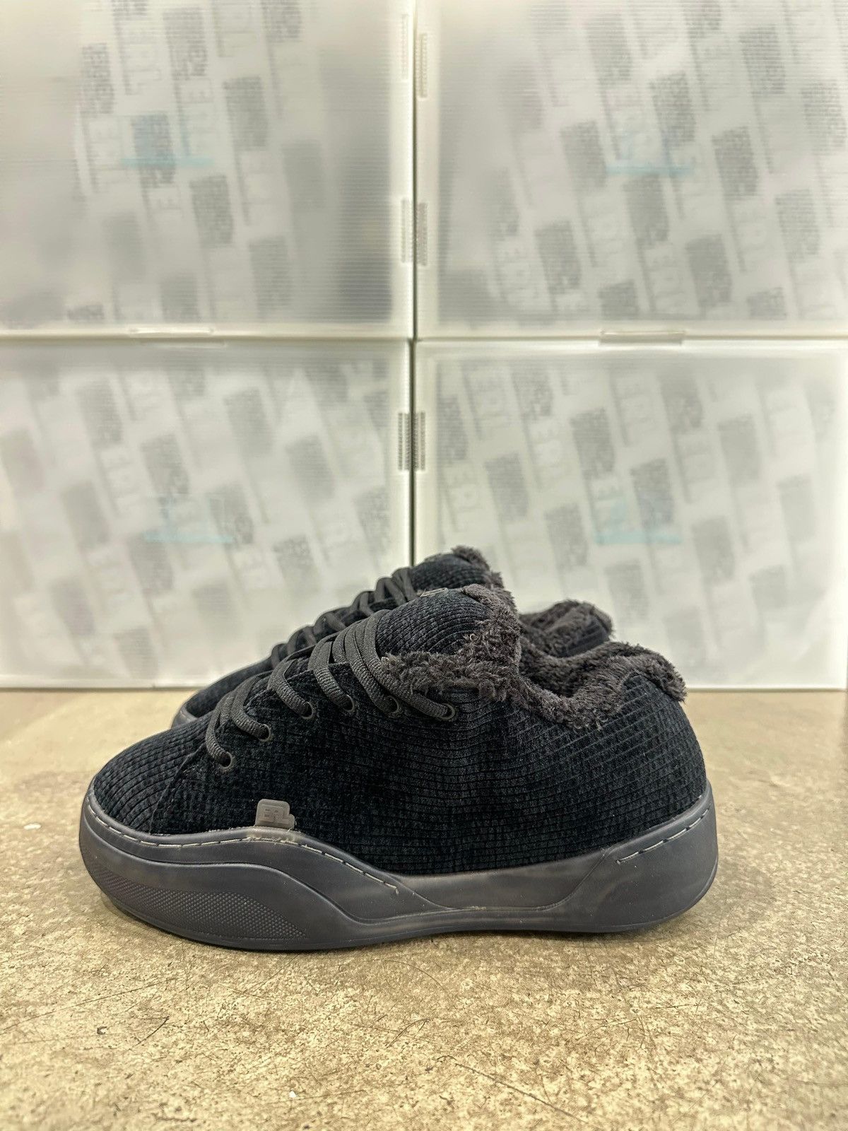 ERL ERL - Vamps Skate Sneaker Black Size US 11 / EU 44 - 5 Thumbnail