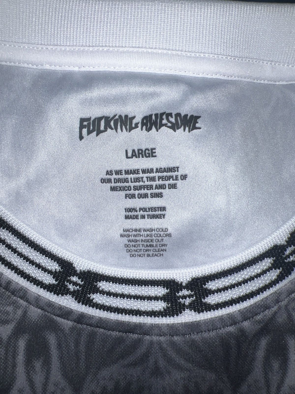 Fucking Awesome Fucking Awesome Soccer Jersey Size US L / EU 52-54 / 3 - 5 Thumbnail