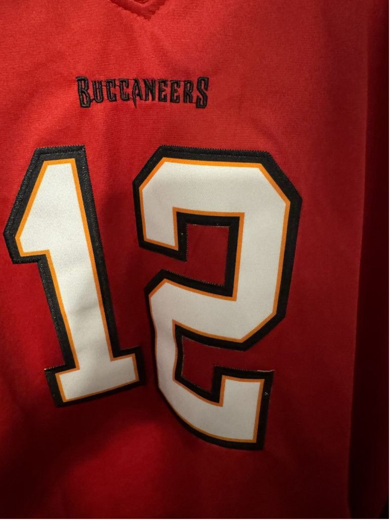 Nike Tampa Bay Buccaneers Tom Brady Jersey Men Sz XL Red Vintage Size US XL / EU 56 / 4 - 4 Thumbnail