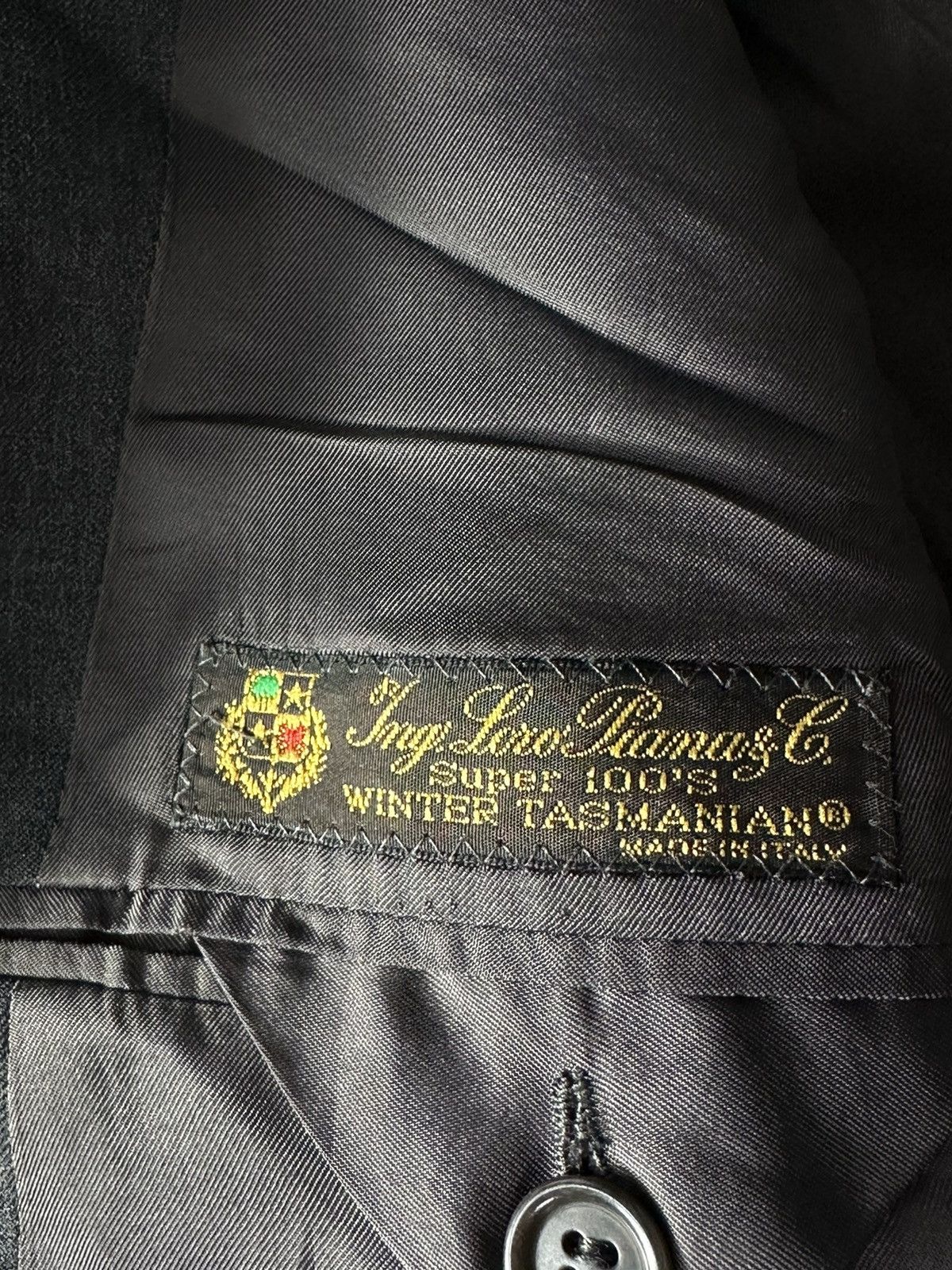 Loro Piana × Vintage 70s vintage Loro Piana Blazer Jacket gray 100% lana Size US XL / EU 56 / 4 - 10 Thumbnail