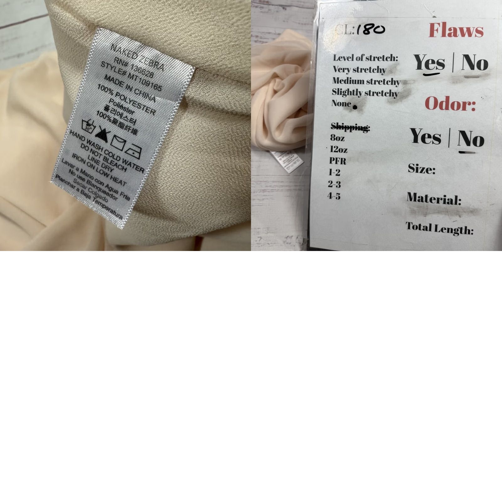 Vintage Naked Zebra Peach Sheer Sleeveless Top Shirt Blouse Layered Lightweight Sz S Womens Size S / US 4 / IT 40 - 8 Thumbnail