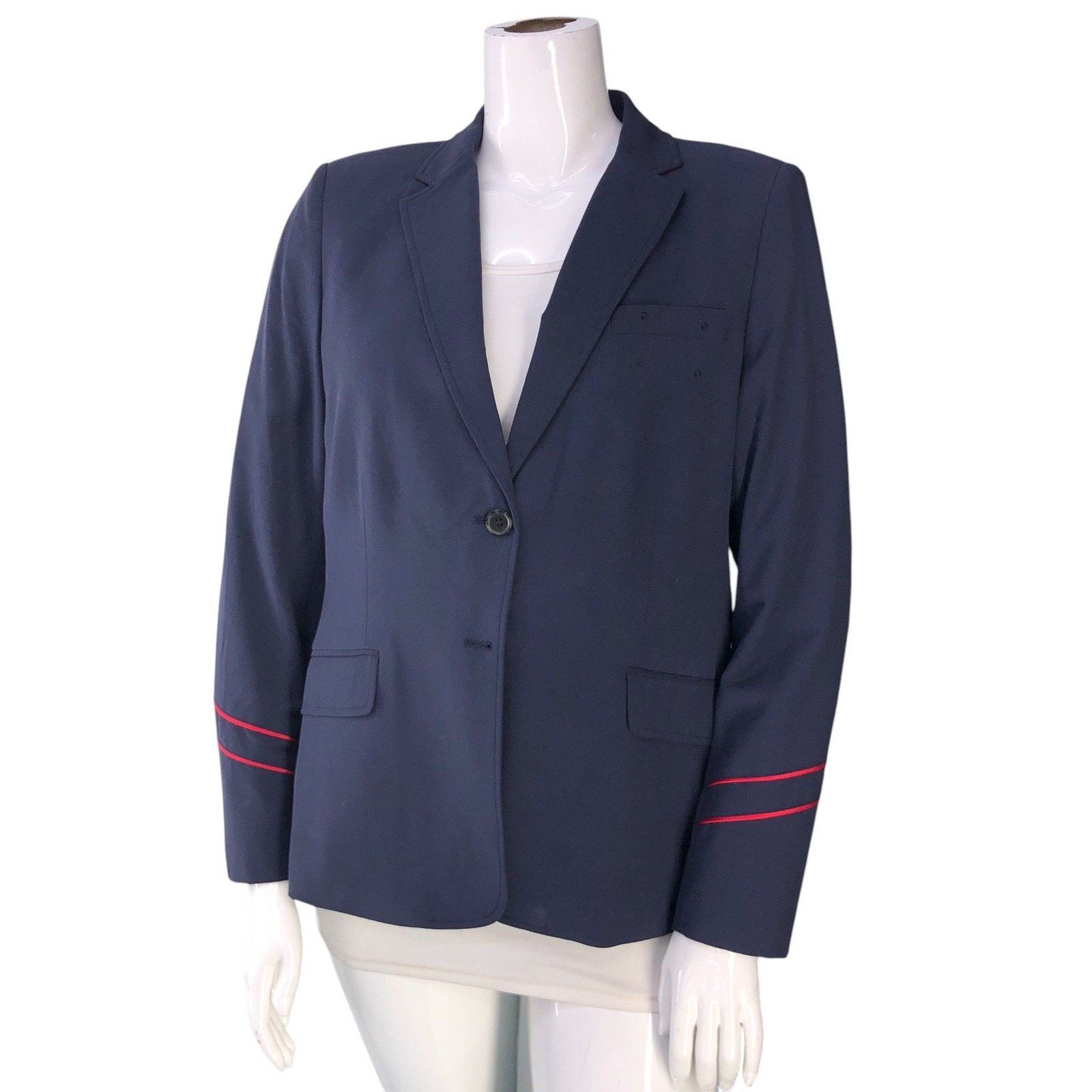 Lands' End Lands End American Airlines Blazer Womens 16 Uniform NWOT Size XXL / US 16-18 / IT 52-54 - 1 Thumbnail
