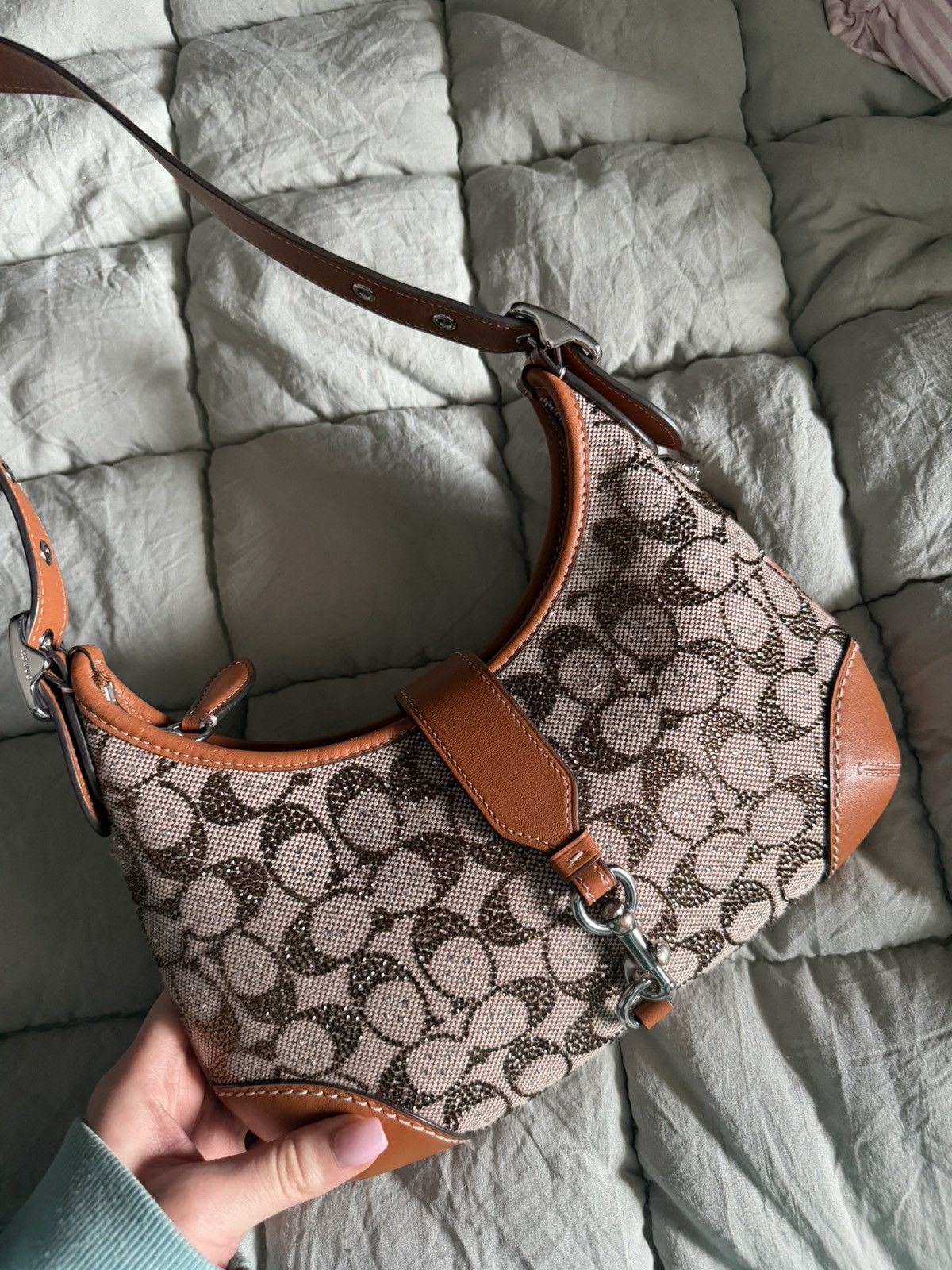 Coach Coach Jaquard Crystal Bag Size ONE SIZE - 1 Thumbnail
