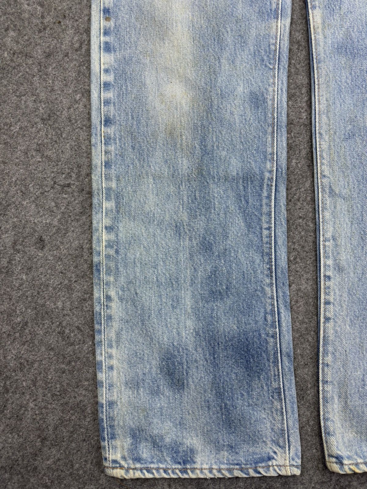 Levi's Vintage 80s Levis 501 Button #6 Selvedge USA Denim F791 Size US 28 / EU 44 - 9 Thumbnail