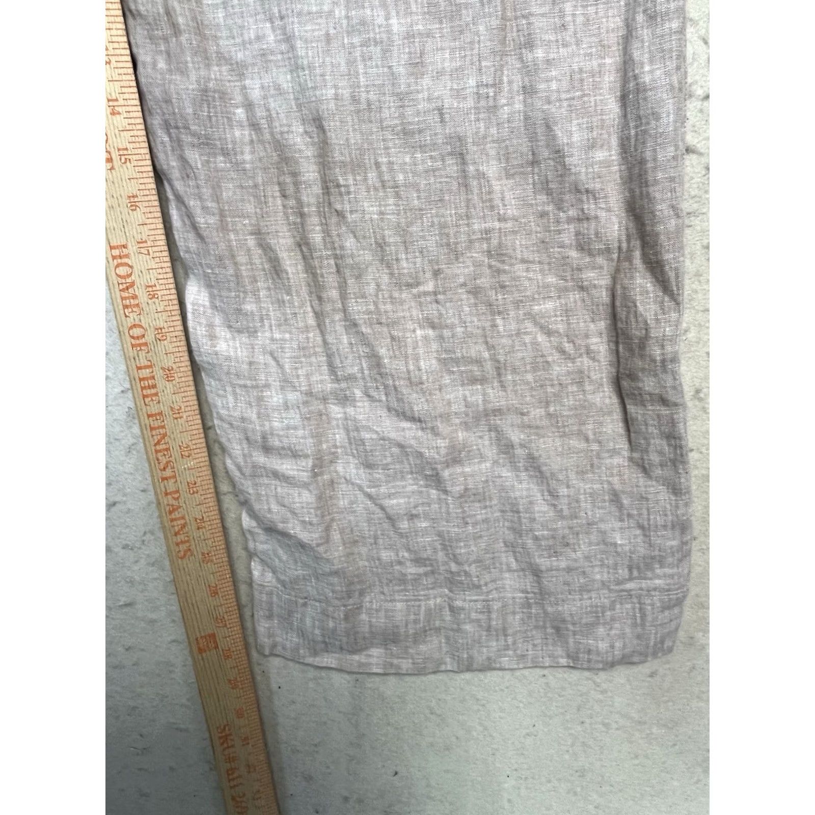Joie Joie Women’s Linen Pants Beige Wide-Leg Pull On Size XL Linen Pants Woman Wide Leg Casual/Travel Size 40" / US 18 - 5 Thumbnail