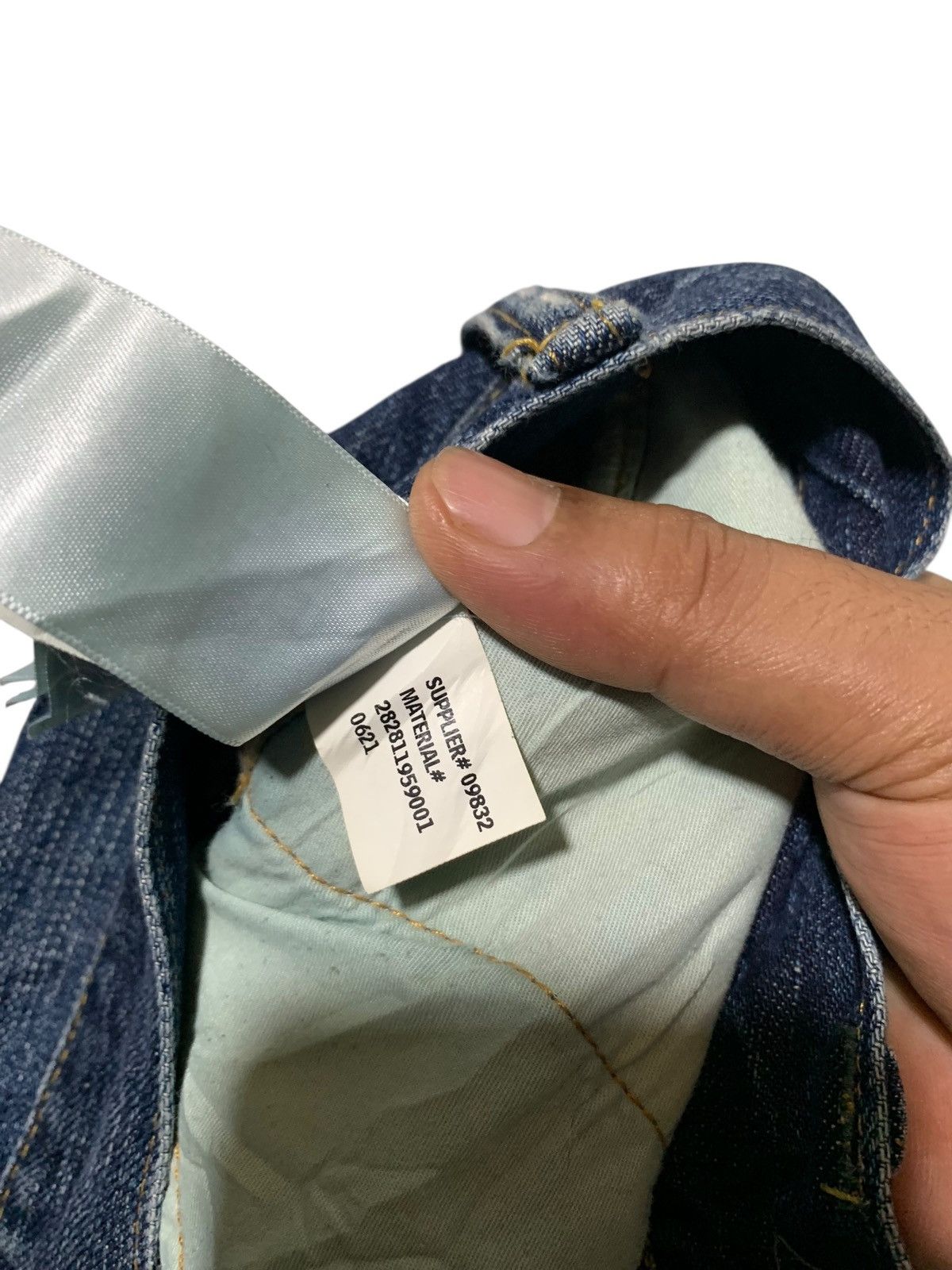 RRL Ralph Lauren RRL distressed raw hem selvedge jeans Size US 28 / EU 44 - 15 Thumbnail