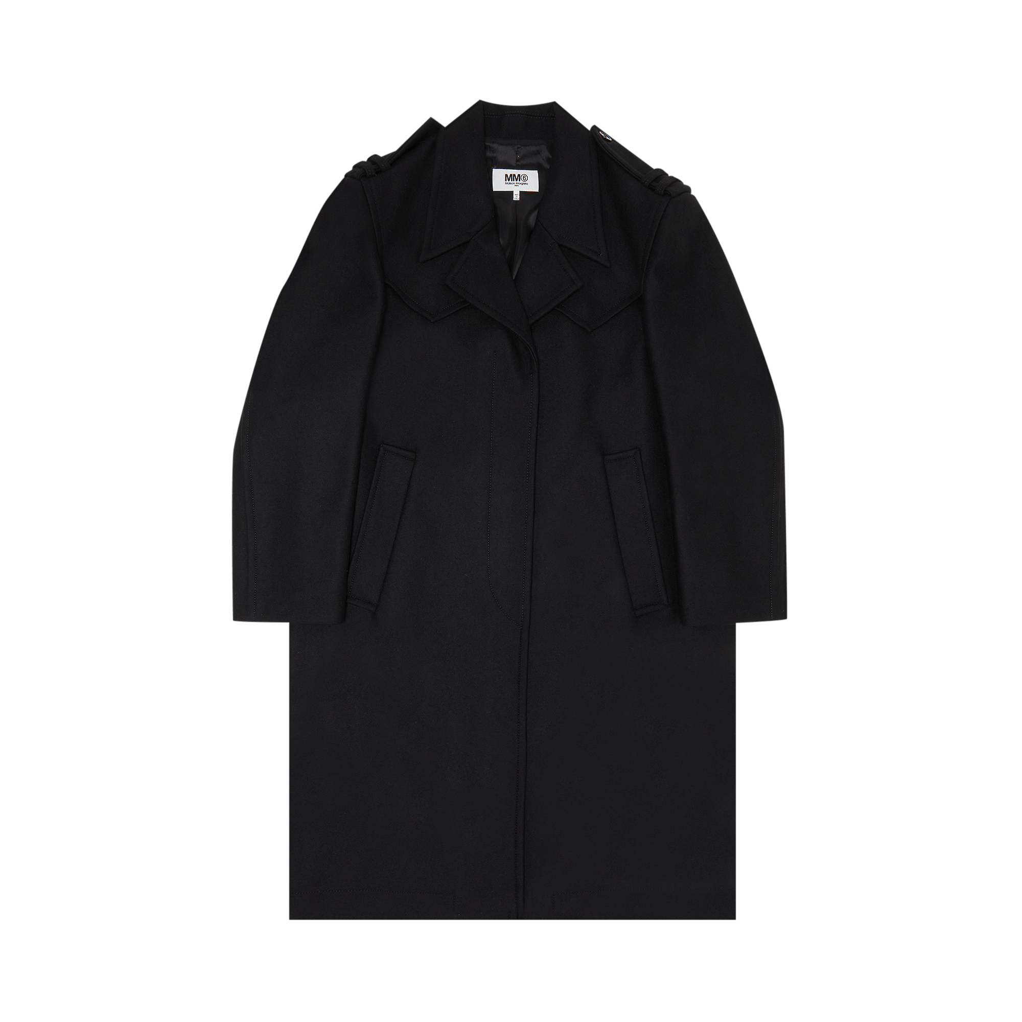 Maison Margiela MM6 Maison Margiela Coat Black | Grailed