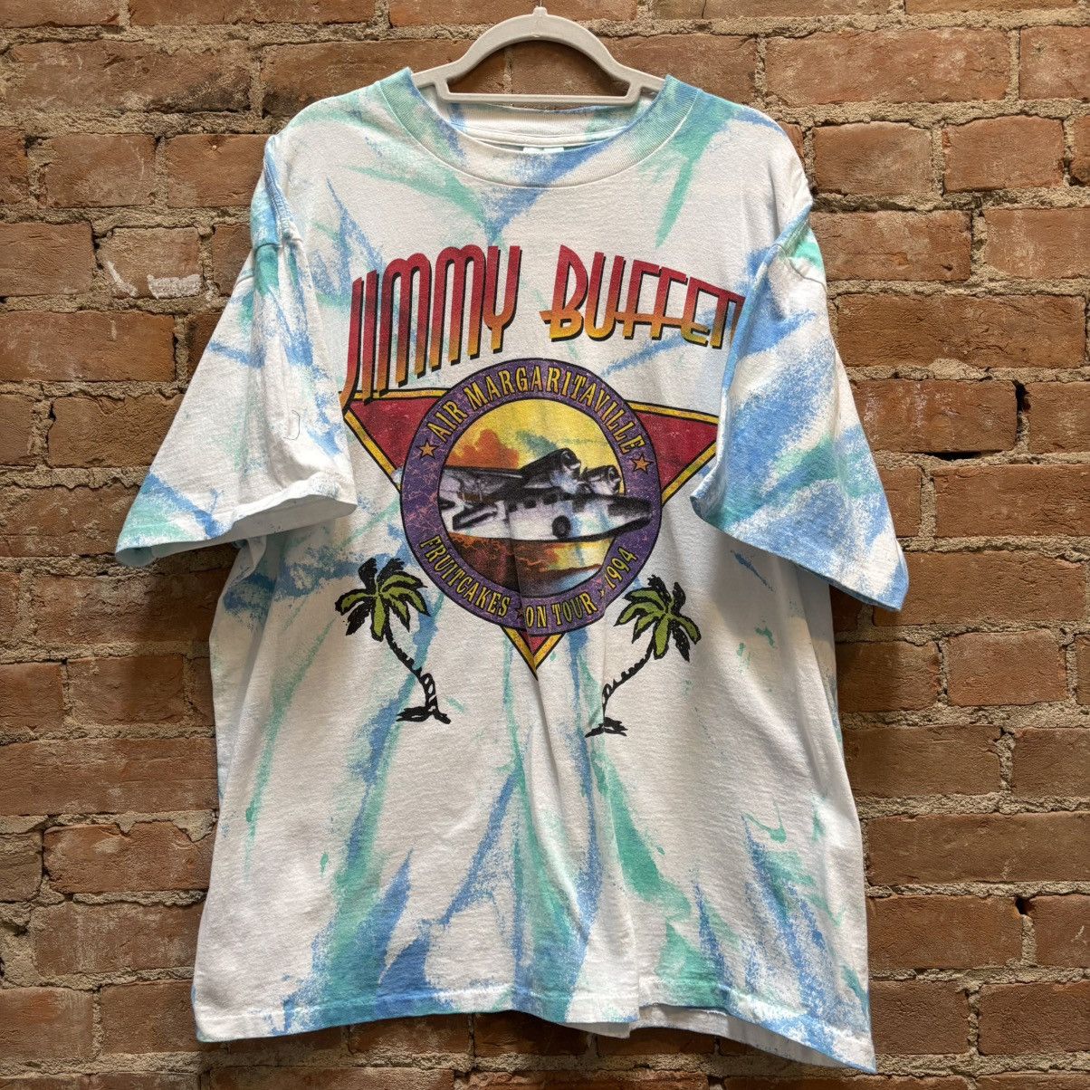 Vintage $150 vintage 1994 Jimmy Buffett Fruitcakes on Tour tour tee Size US XXL / EU 58 / 5 - 1 Thumbnail