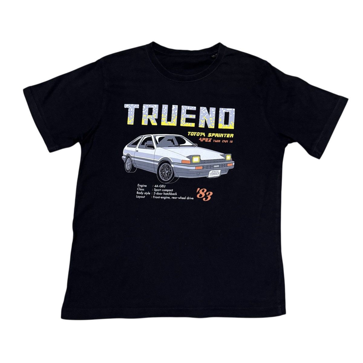 Vintage Vintage Trueno AE86 Big Logo Racing Shirt Size US XL / EU 56 / 4 - 1 Thumbnail