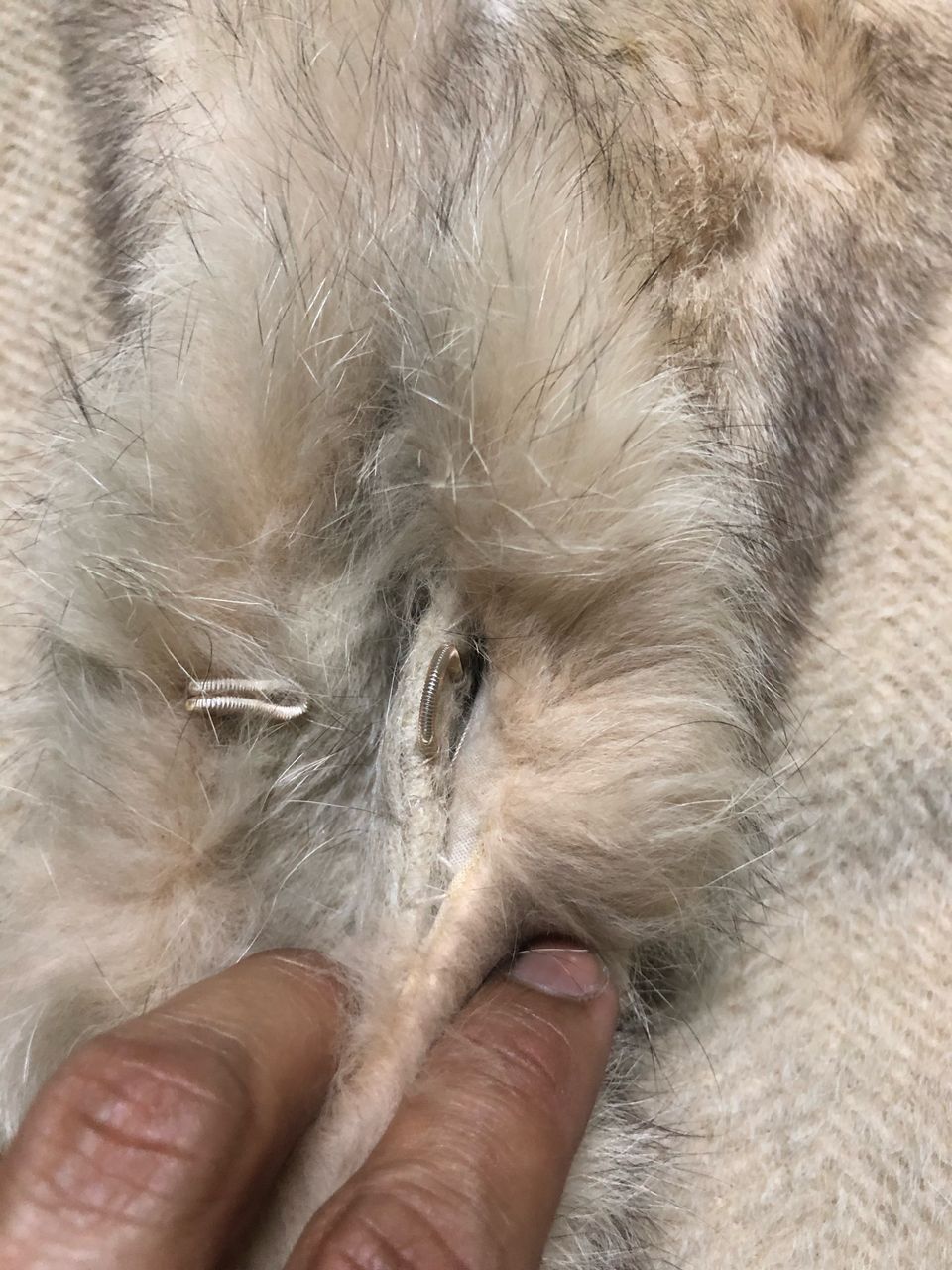 Japanese Brand VINTAGE RICHEROBE WOOL FUR COAT RARE DESIGNER Size M / US 6-8 / IT 42-44 - 12 Thumbnail