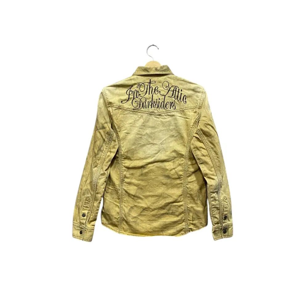 In The Attic In The Attic Homme Denim Jacket Embroidered Logo Size US M / EU 48-50 / 2 - 2 Thumbnail