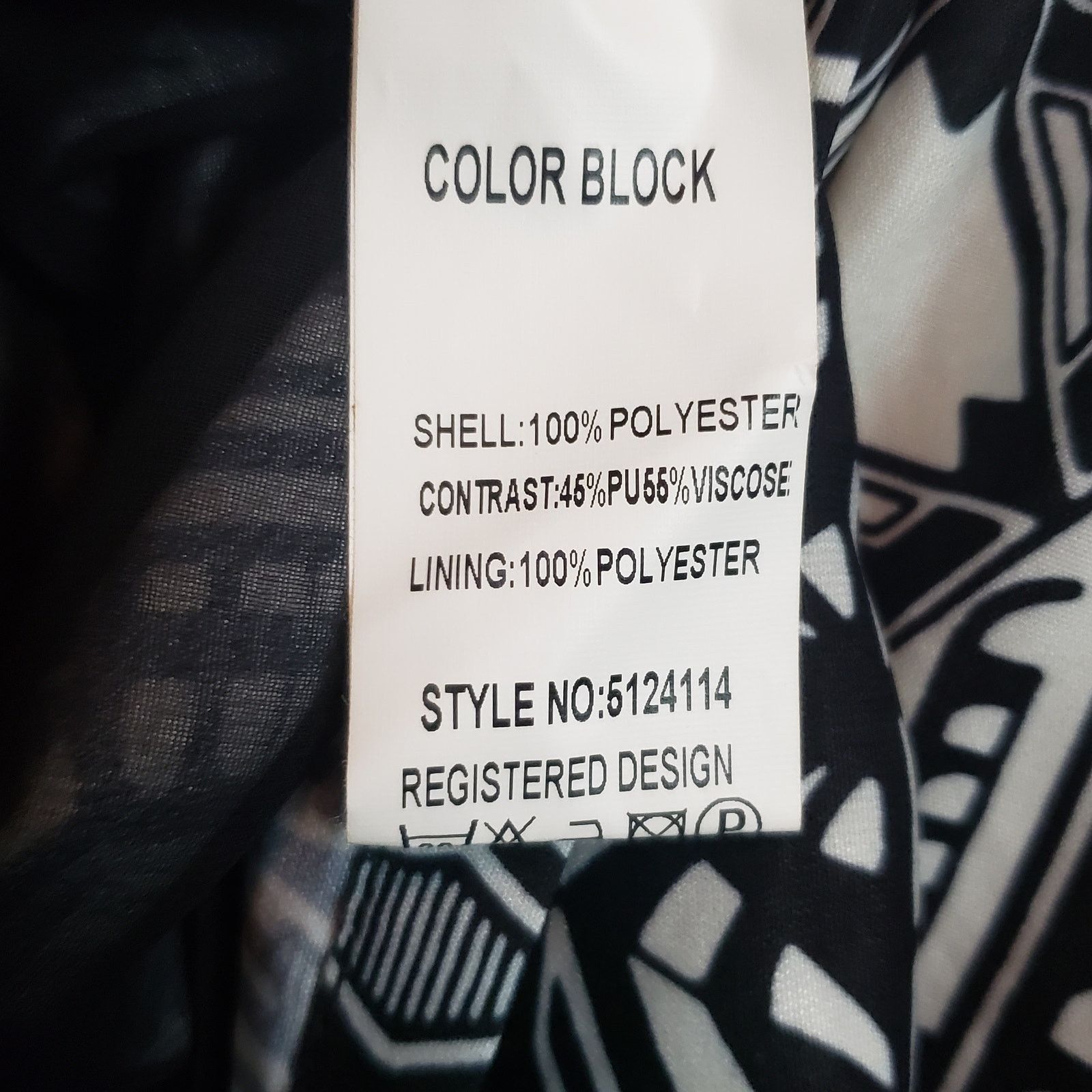 Other NWOT Color Block Faux-Leather Mini Sleeveless Dress Medium Size M / US 6-8 / IT 42-44 - 12 Thumbnail
