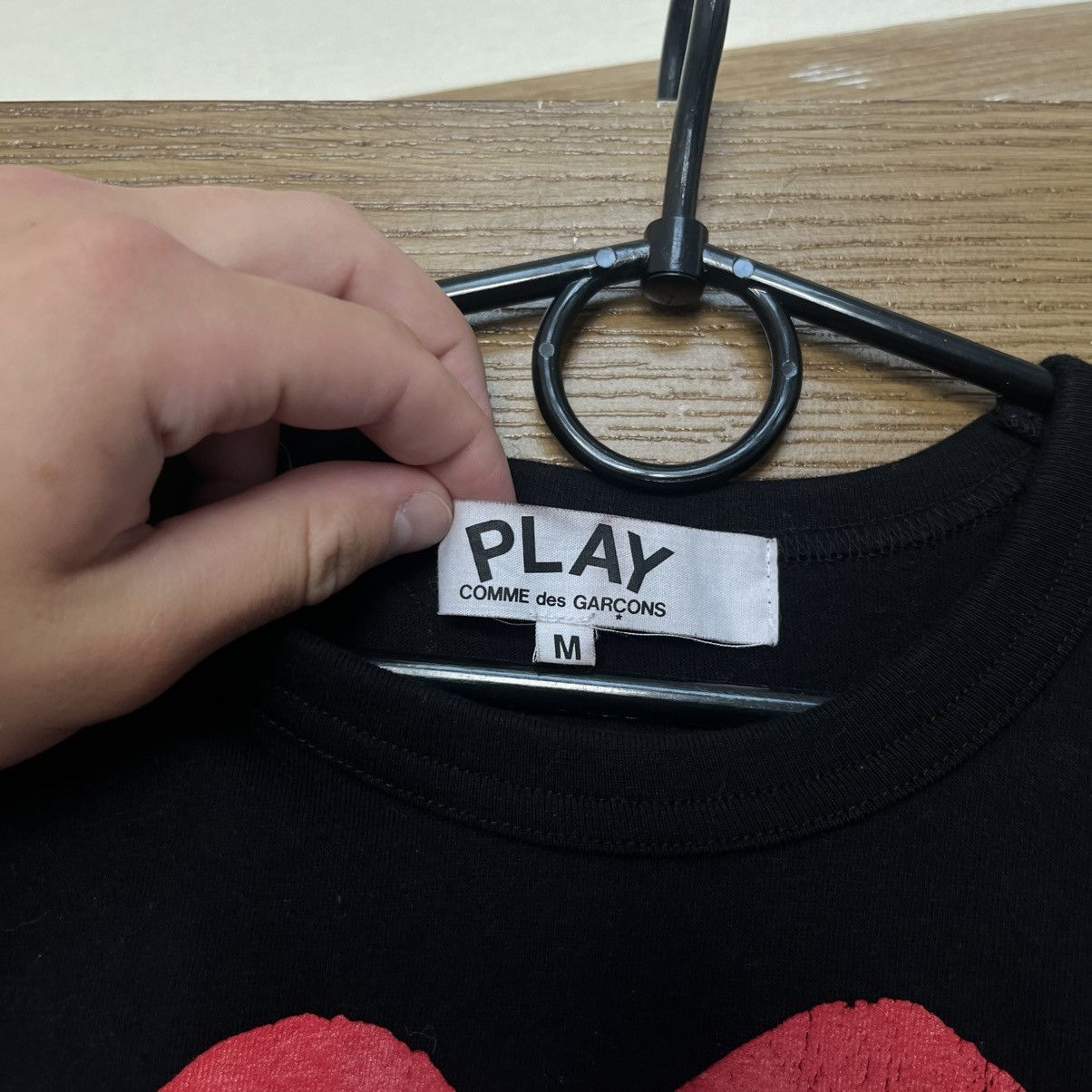 Comme des Garcons Comme des Garcons CDG t-shirt Black Size US M / EU 48-50 / 2 - 5 Thumbnail