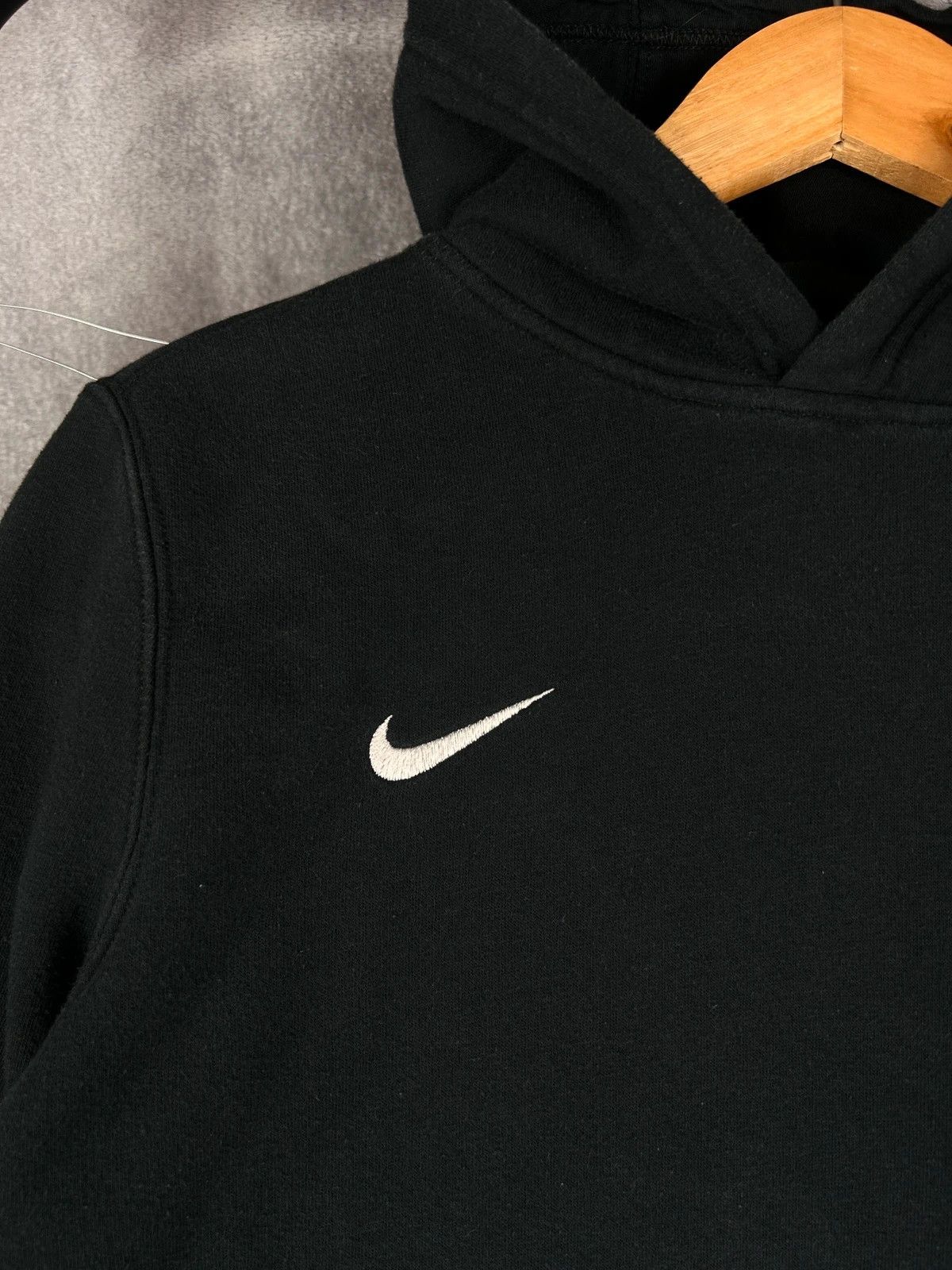 Nike Nike black hoodie classic mini logo haft swoosh Size S / US 4 / IT 40 - 3 Thumbnail