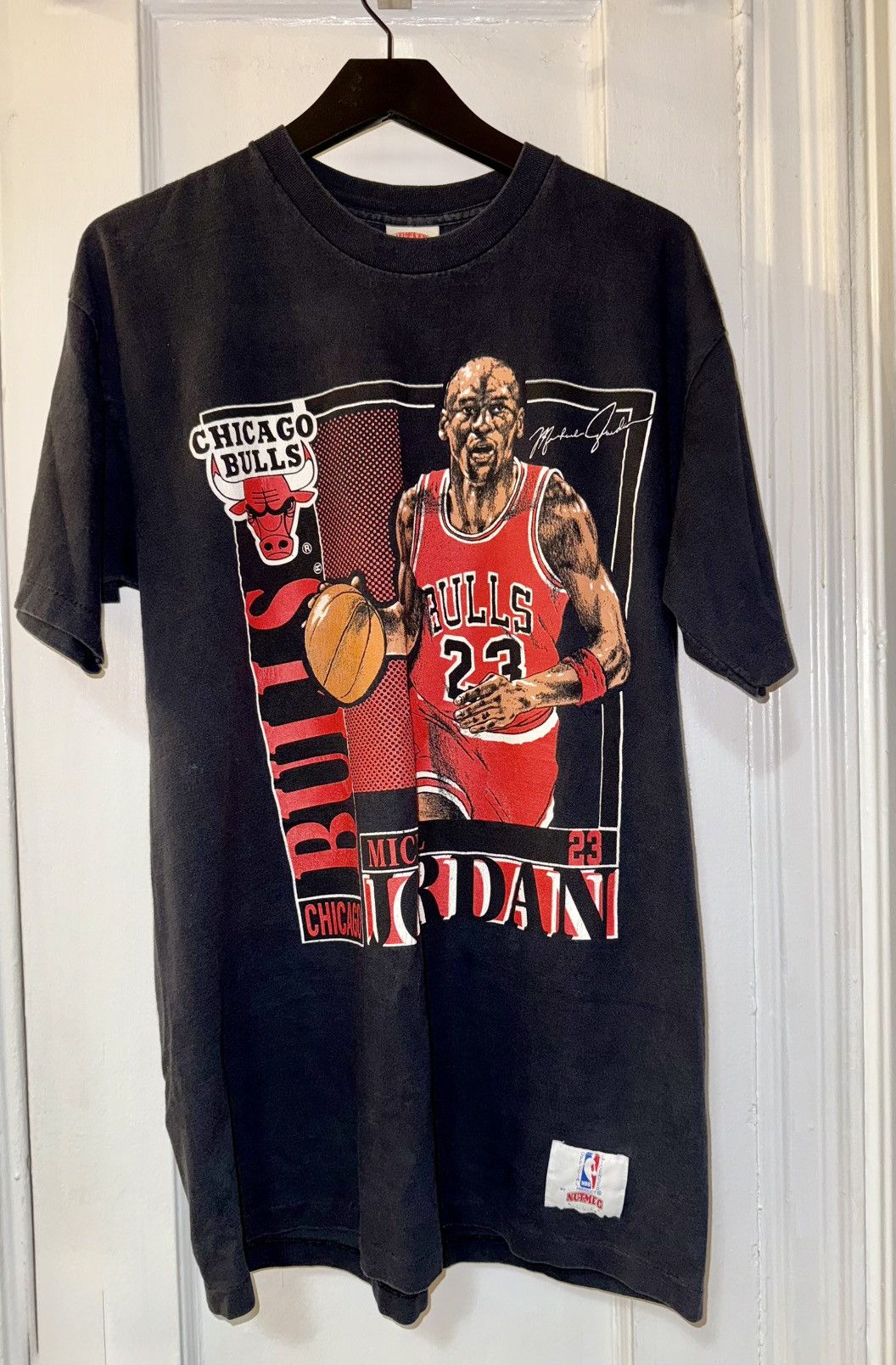 Nutmeg Vintage Michael Jordan Nutmeg Mills Shirt Size US XL / EU 56 / 4 - 5 Thumbnail