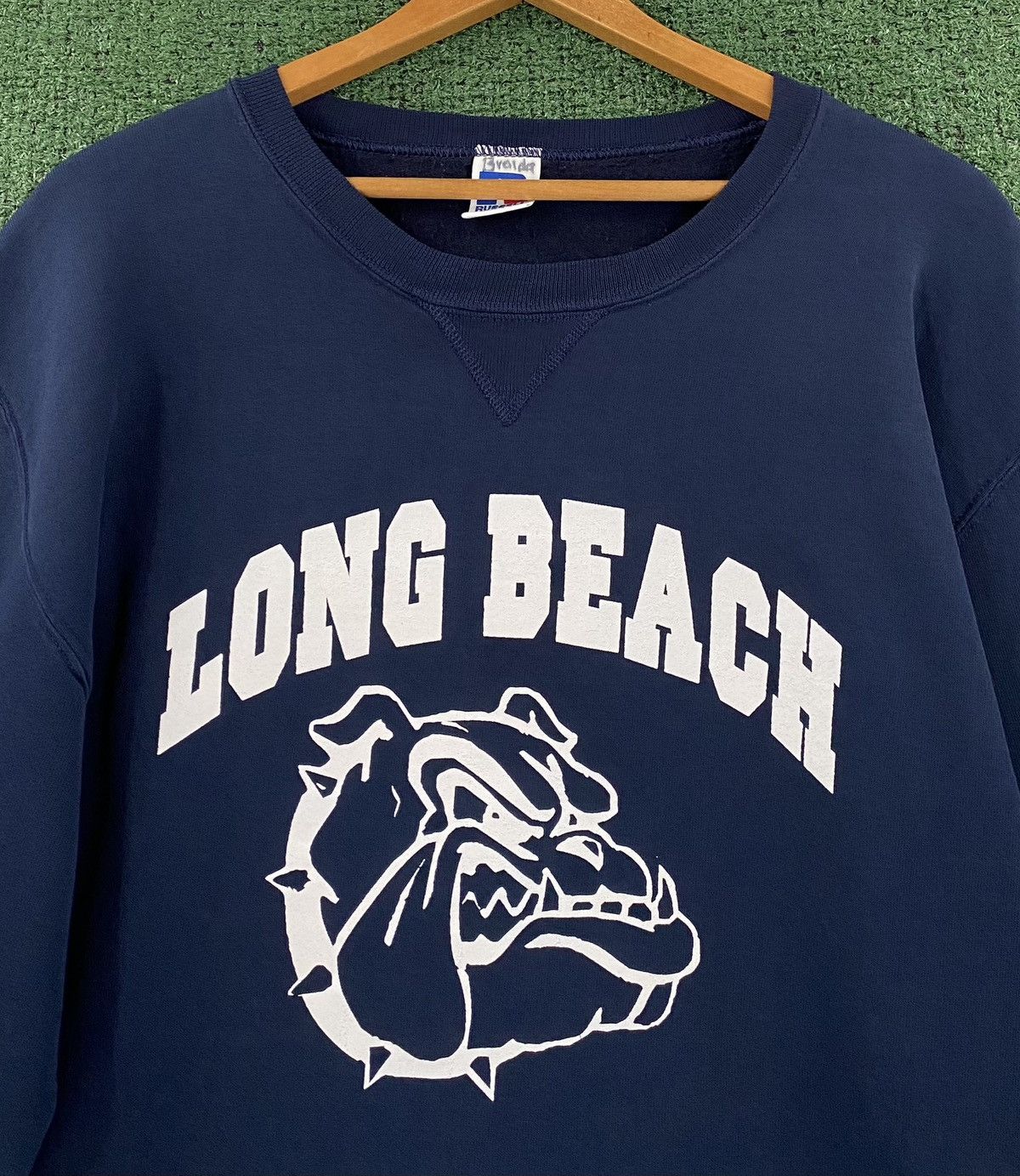 Russell Athletic Vintage 90’s Russell Athletic Long Beach Bulldogs Sweatshirt Size US M / EU 48-50 / 2 - 2 Thumbnail