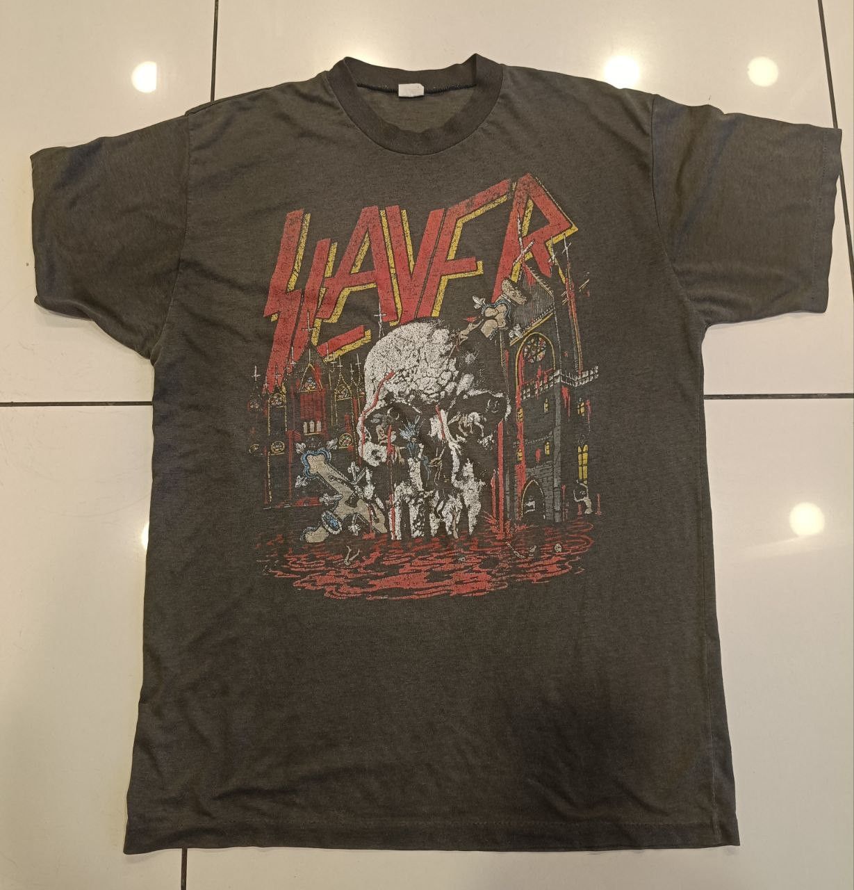 Other vintage SLAYER - South of Heaven (1988) Size US L / EU 52-54 / 3 - 1 Thumbnail