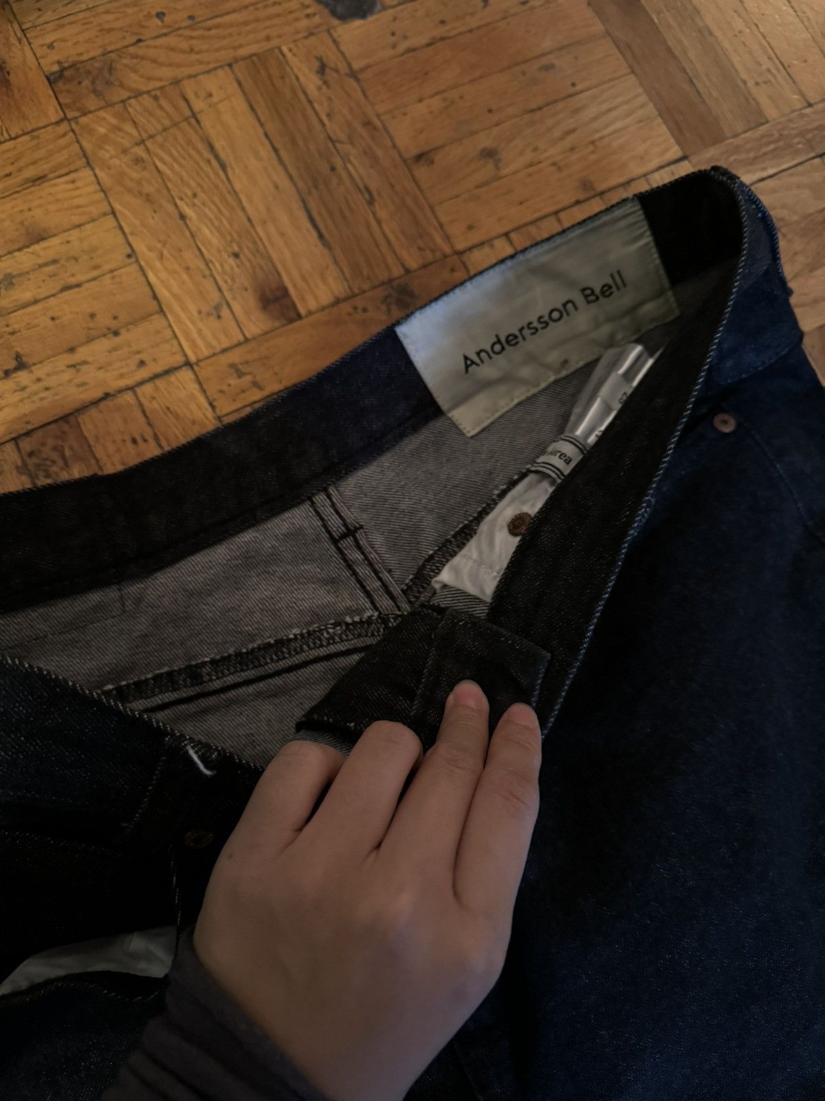 Andersson Bell Andersson Bell Martina Western Jeans - Matt Black Size US 29 - 2 Thumbnail