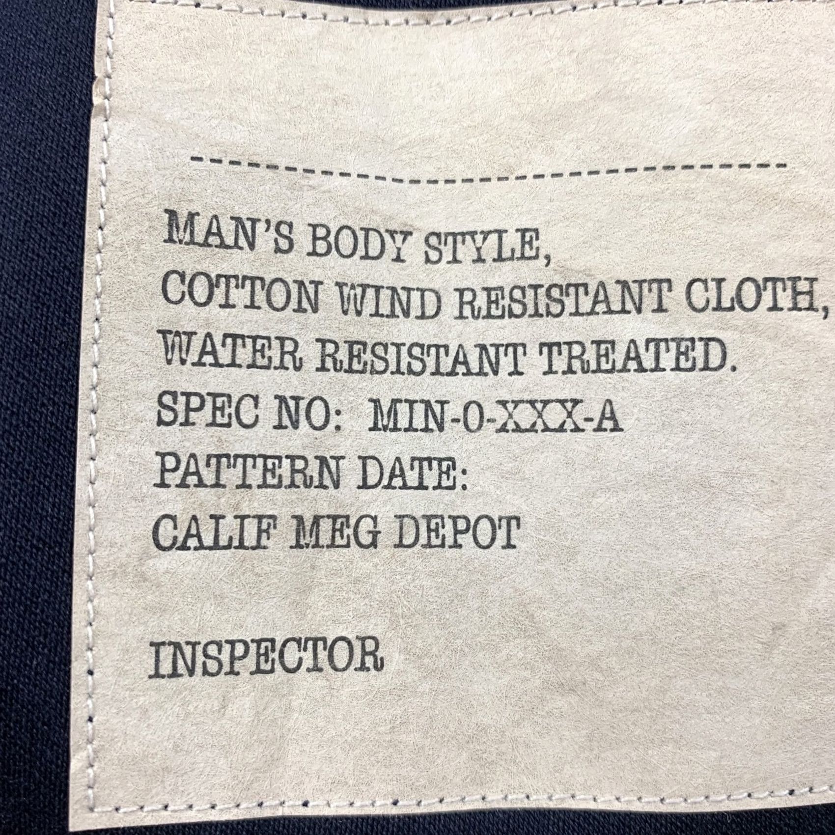 Monitaly MONITALY Coat Navy Sateen Double Breasted Size M Adult Men Size US M / EU 48-50 / 2 - 4 Thumbnail
