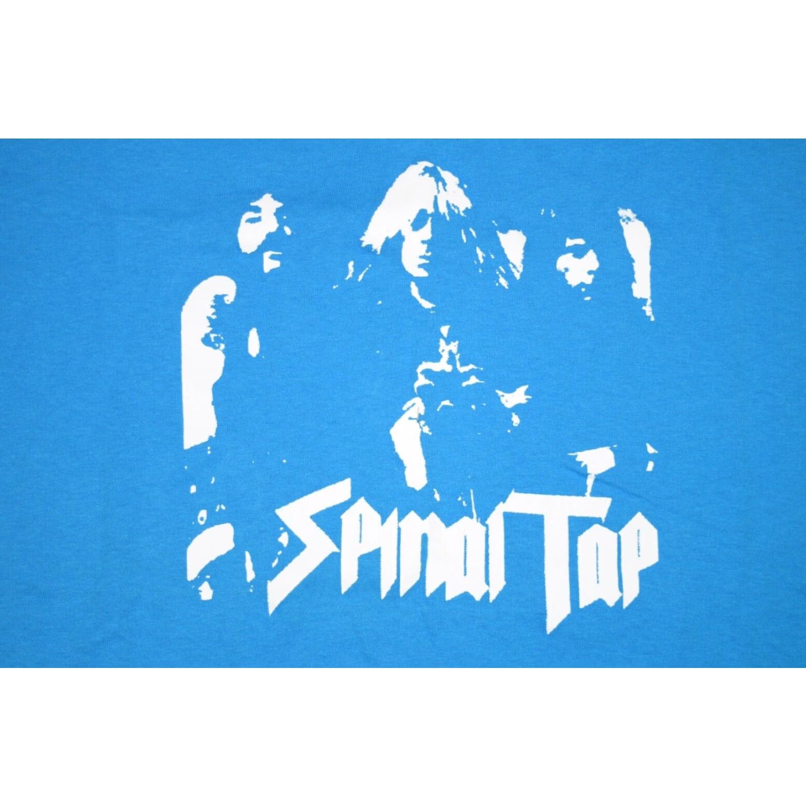 Fruit Of The Loom VINTAGE SPINAL TAP T-Shirt XL BLUE 90S Y2K METAL ROCK CONCERT GLAM DAVID LEE ROTH Size US XL / EU 56 / 4 - 2 Thumbnail