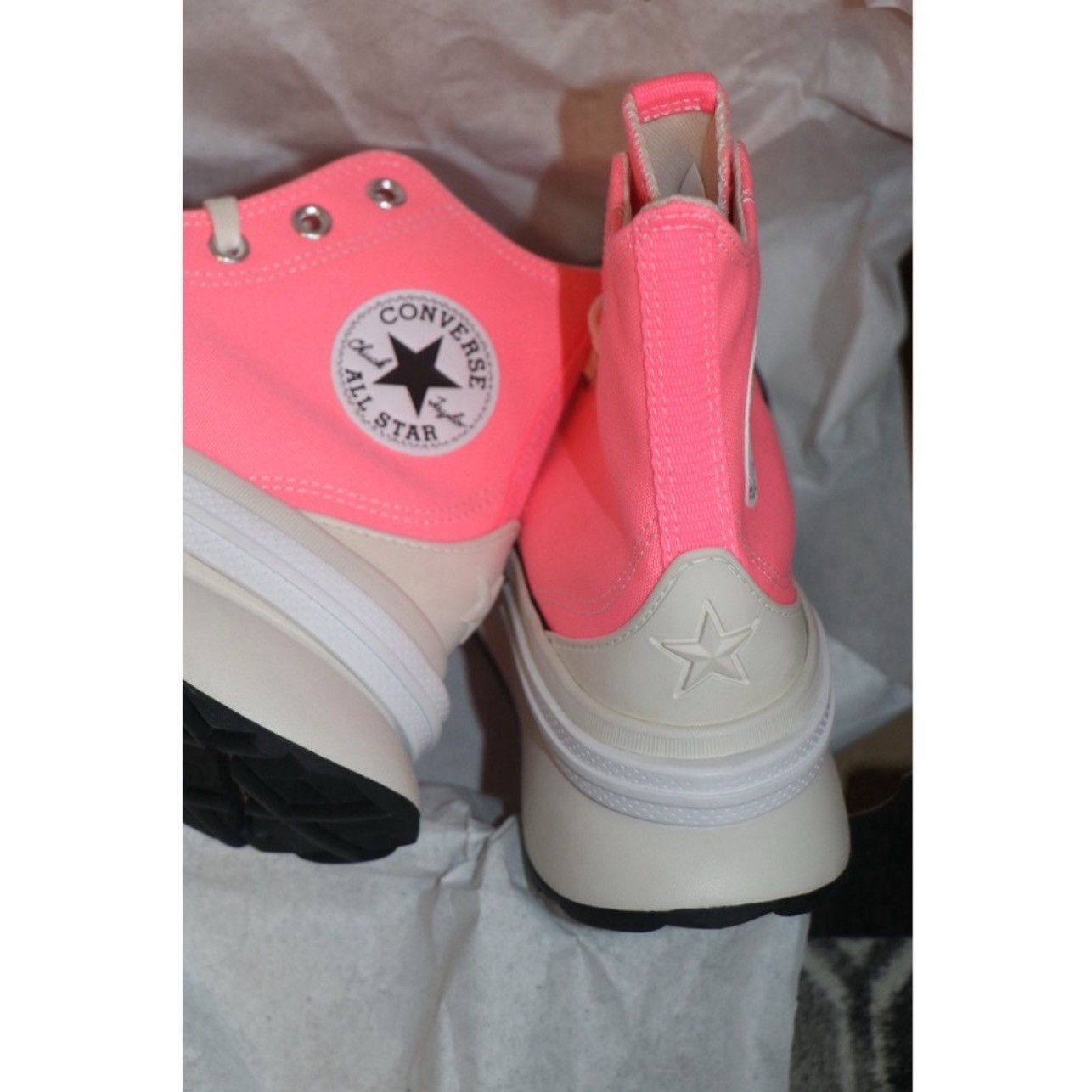 Converse Converse Pink Run Star Legacy CX High Top Sneakers Size US 7.5 / IT 37.5 - 12 Thumbnail