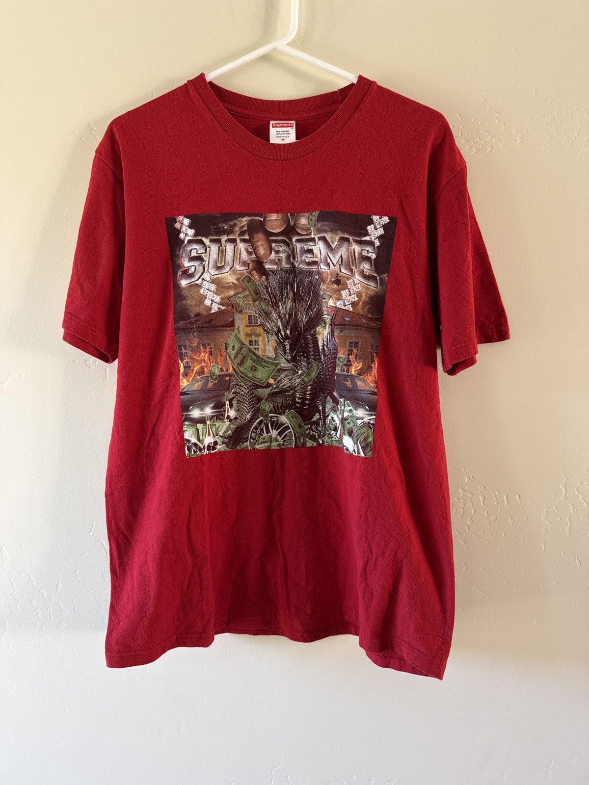Supreme Vintage Supreme Dragon Tee Size US M / EU 48-50 / 2 - 2 Thumbnail