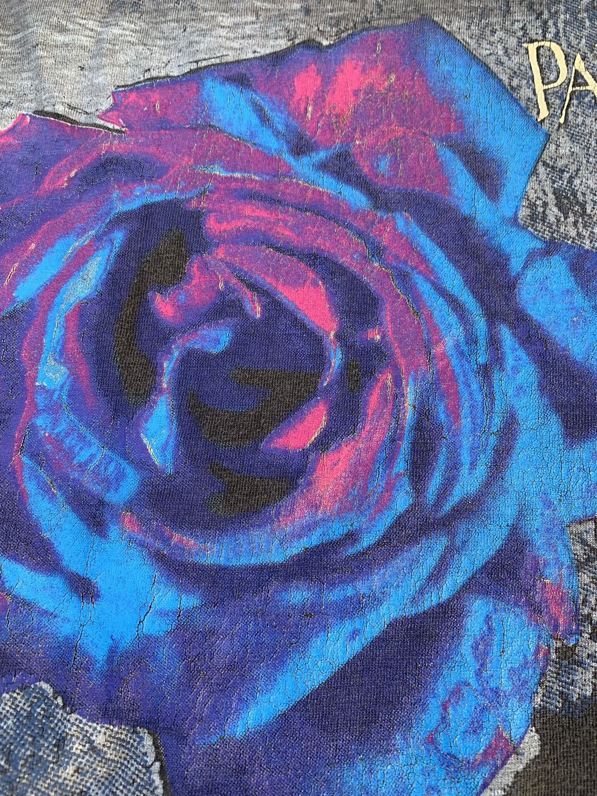 Band Tees × Vintage Vintage 90’s Paradise Lost All Over Print Rose TShirt Tee Size US XL / EU 56 / 4 - 5 Thumbnail