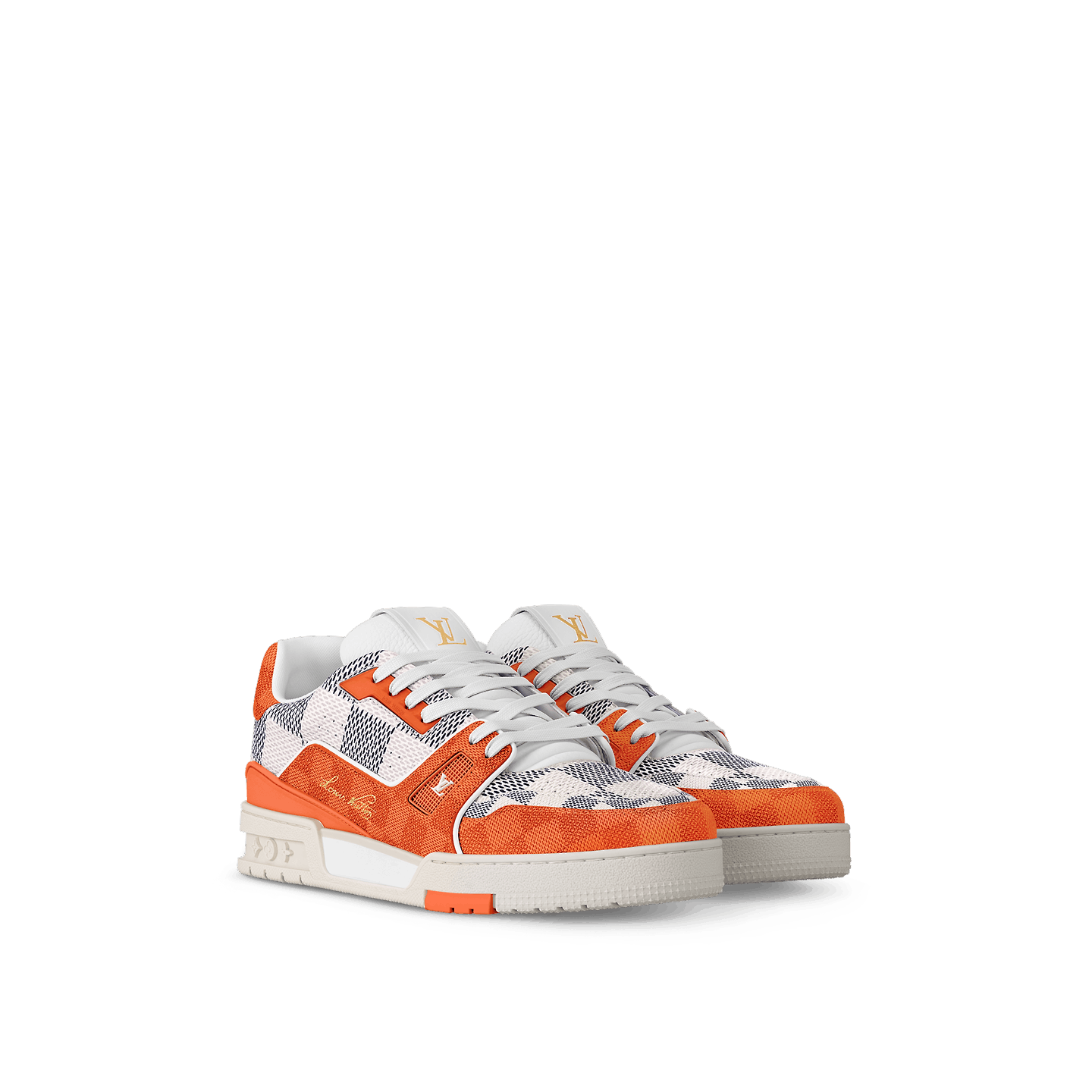 Louis Vuitton LOUIS VUITTON SHOES SNEAKERS LEATHER MONOGRAM LOGO LV 1AC56V Grailed