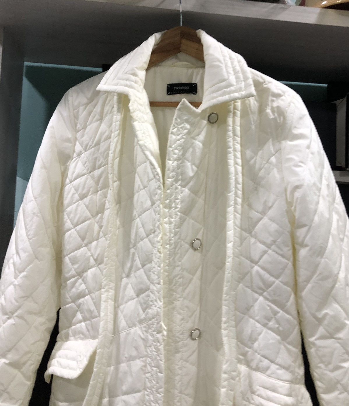 Japanese Brand CONDOH Neoclassico Italy Quilted Trench Coat Jacket Size M / US 6-8 / IT 42-44 - 4 Thumbnail